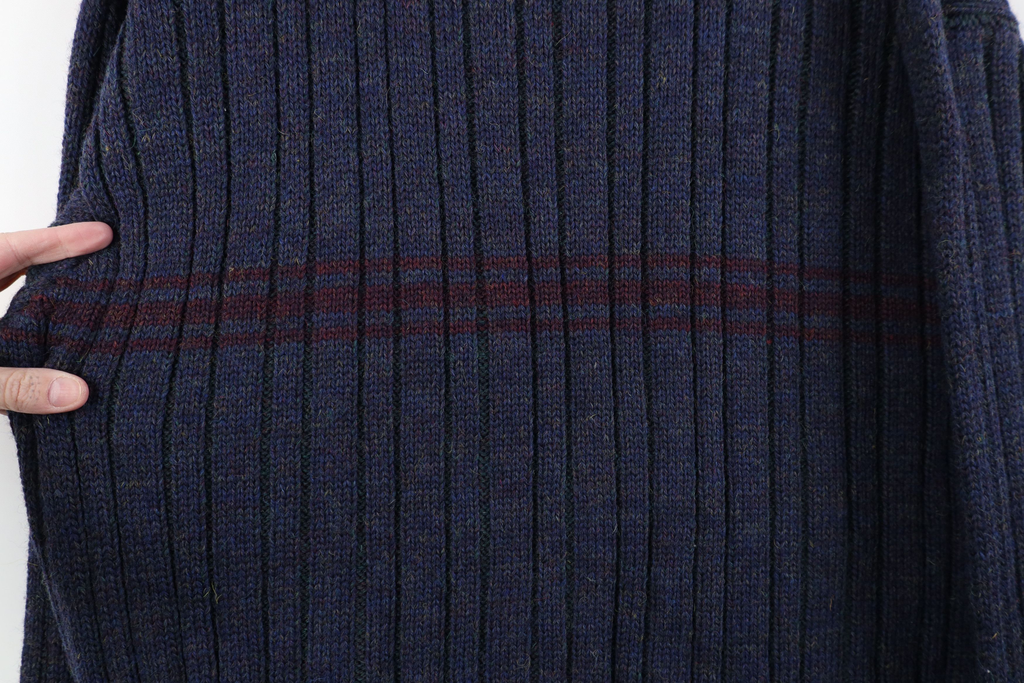 L.L. Bean Vintage 70s LL Bean Wool Ribbed Knit Crewneck Sweater Size US M / EU 48-50 / 2 - 4 Thumbnail