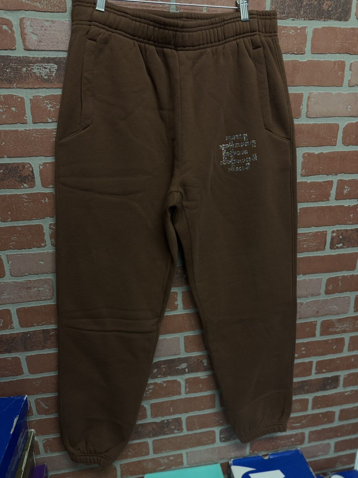 Eric Emanuel × Swarovski Eric Emanuel x Swarovski Sweatpants Size XL (NEW) RARE Size US 34 / EU 50 - 3 Thumbnail