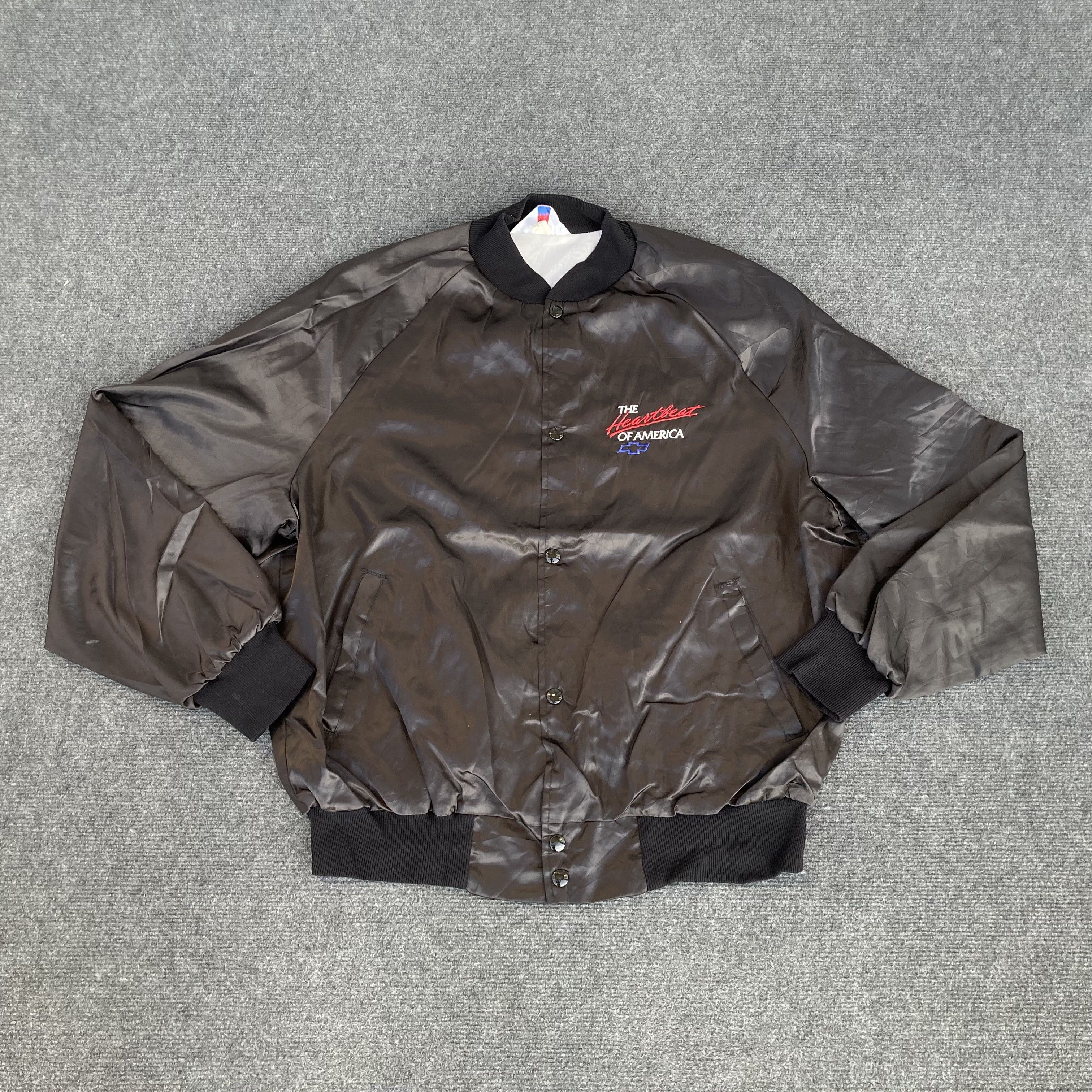 Vintage Vtg The Heartbeat Of America Chevrolet Racing 90s Sweater Size US XL / EU 56 / 4 - 2 Thumbnail