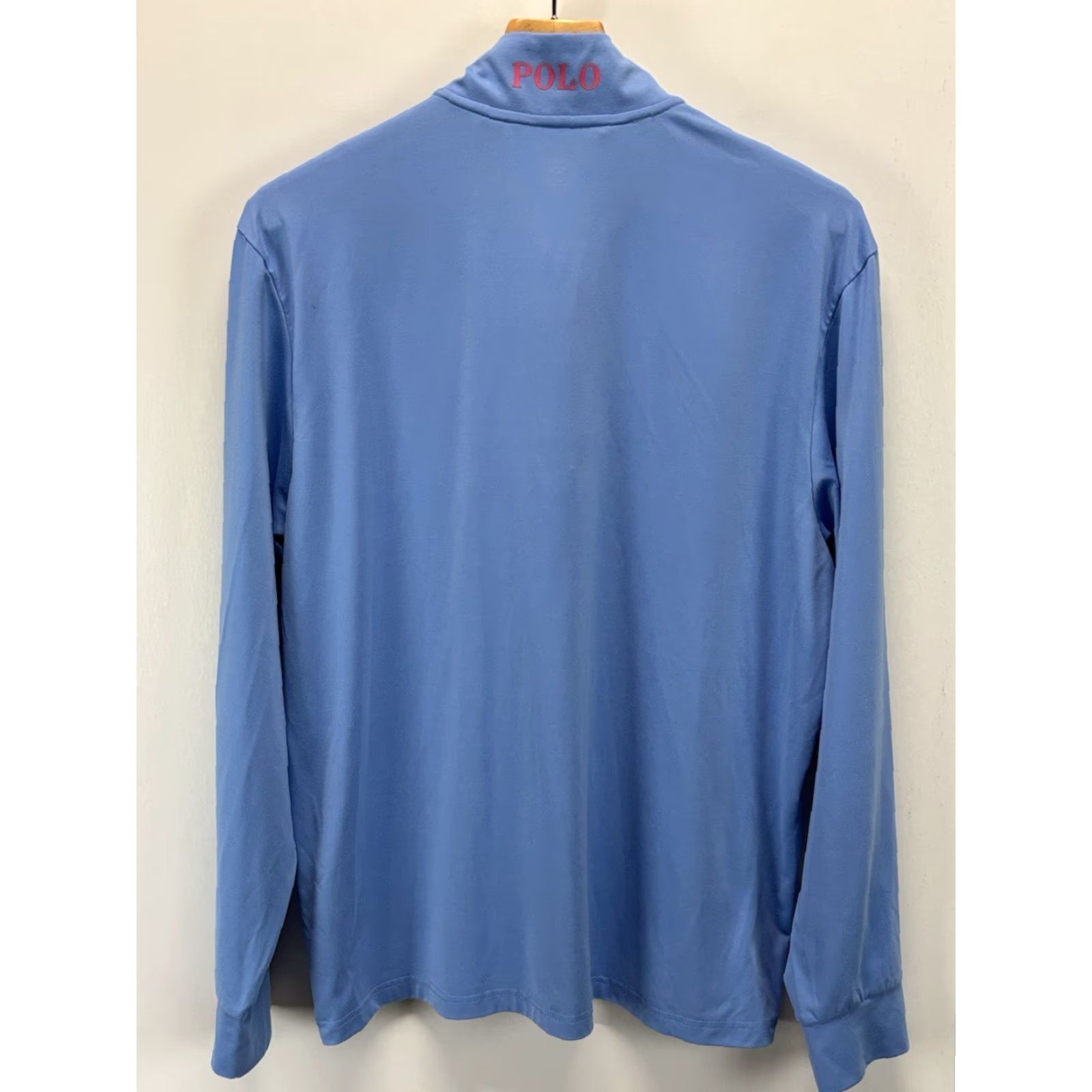 Ralph Lauren Polo Golf Ralph Lauren Wicking 1/4 Zip Pullover Shirt Sz Large Men’s Blue Size US L / EU 52-54 / 3 - 3 Thumbnail