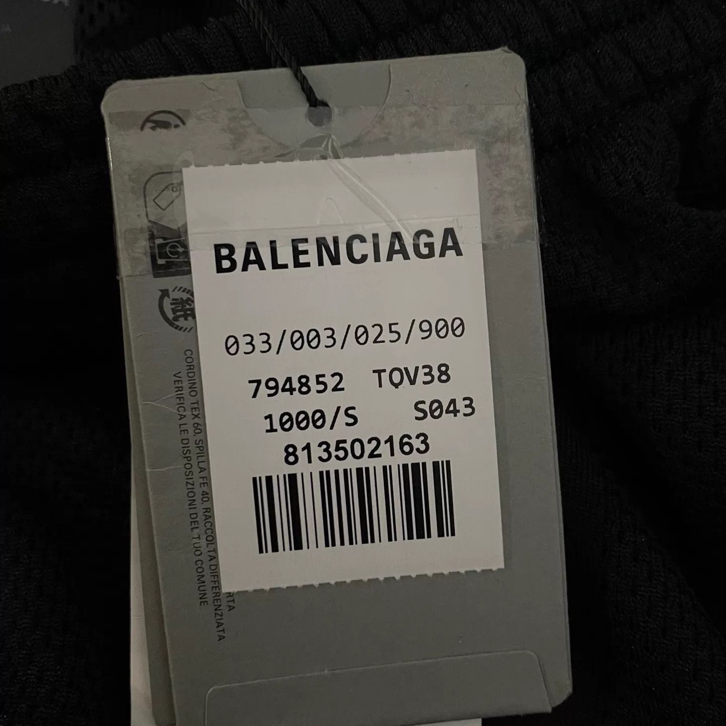 Balenciaga Black Casual Pants with Flame Print Size US 30 / EU 46 - 3 Thumbnail