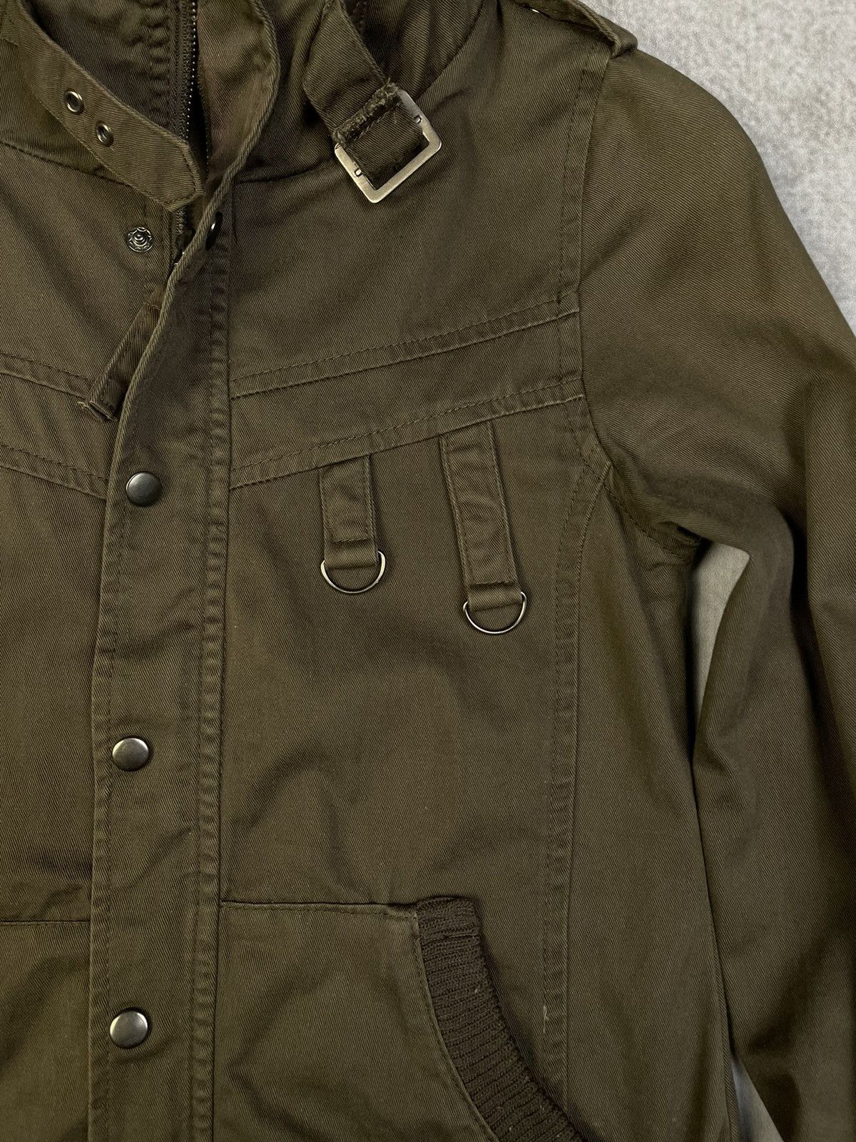 Le Grande Bleu (L.G.B.) 2000s Private Beach Bono Gimmick Military Jacket Size M / US 6-8 / IT 42-44 - 2 Thumbnail