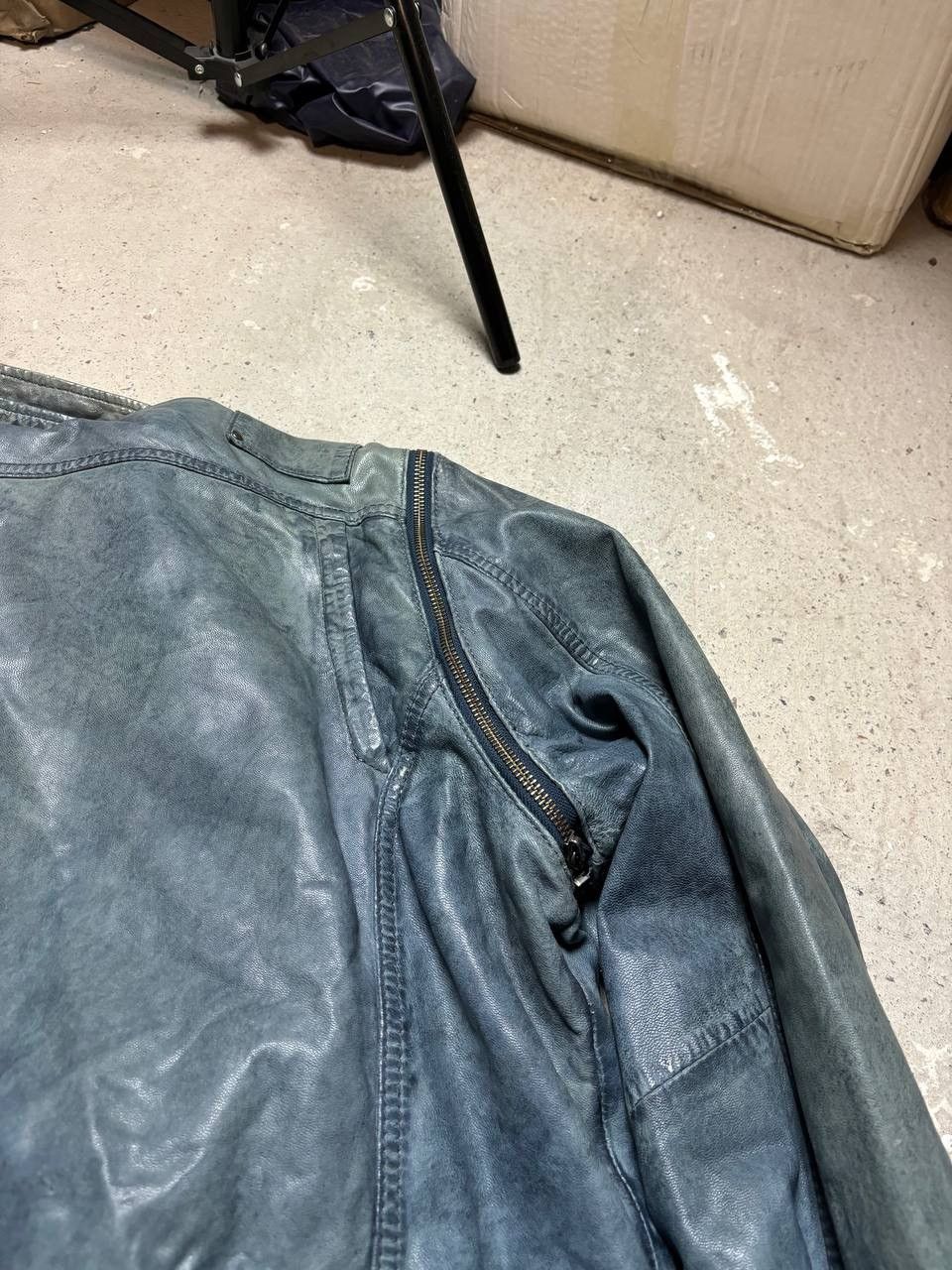 Leather × Vintage Vintage Y2K Denims Goods Leather Biker Poell Style Jacket Size US M / EU 48-50 / 2 - 13 Thumbnail