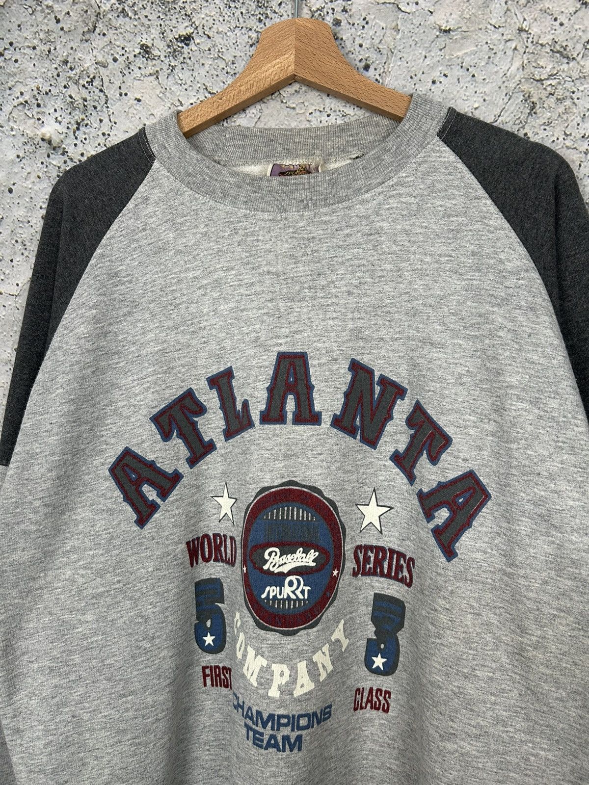 Vintage Vintage Atlanta Baggy Crewneck Streetwear Rap Skate Size US XL / EU 56 / 4 - 3 Thumbnail