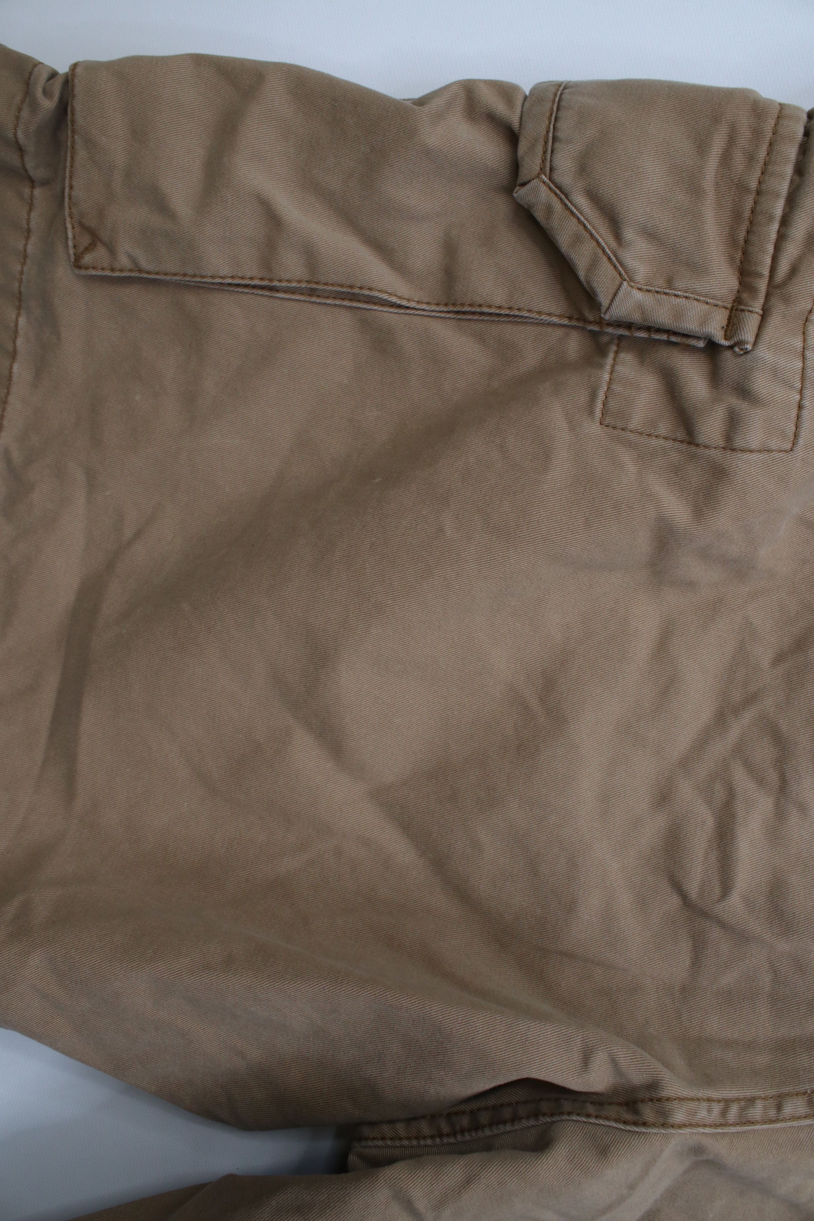 Polo Ralph Lauren Vintage 90s Ralph Lauren Surplus Cargo Shorts Brown Size US 42 / EU 58 - 14 Thumbnail