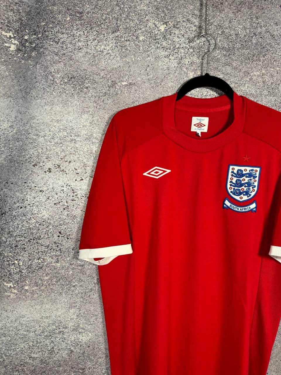 Umbro England National Team 2010 Umbro Soccer Jersey Size US L / EU 52-54 / 3 - 2 Thumbnail