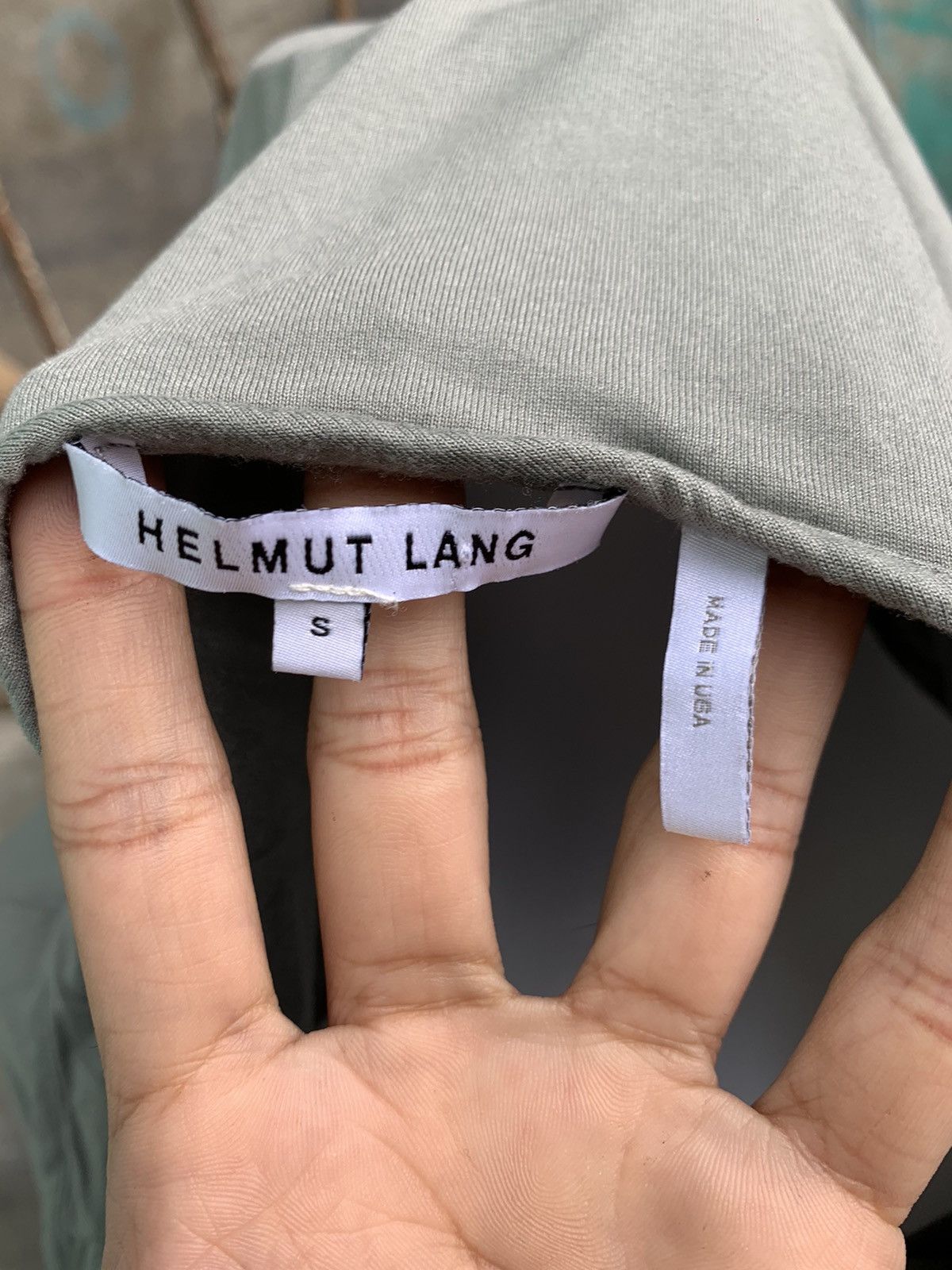 Helmut Lang V-neck Twist Back Top Size S / US 4 / IT 40 - 6 Thumbnail