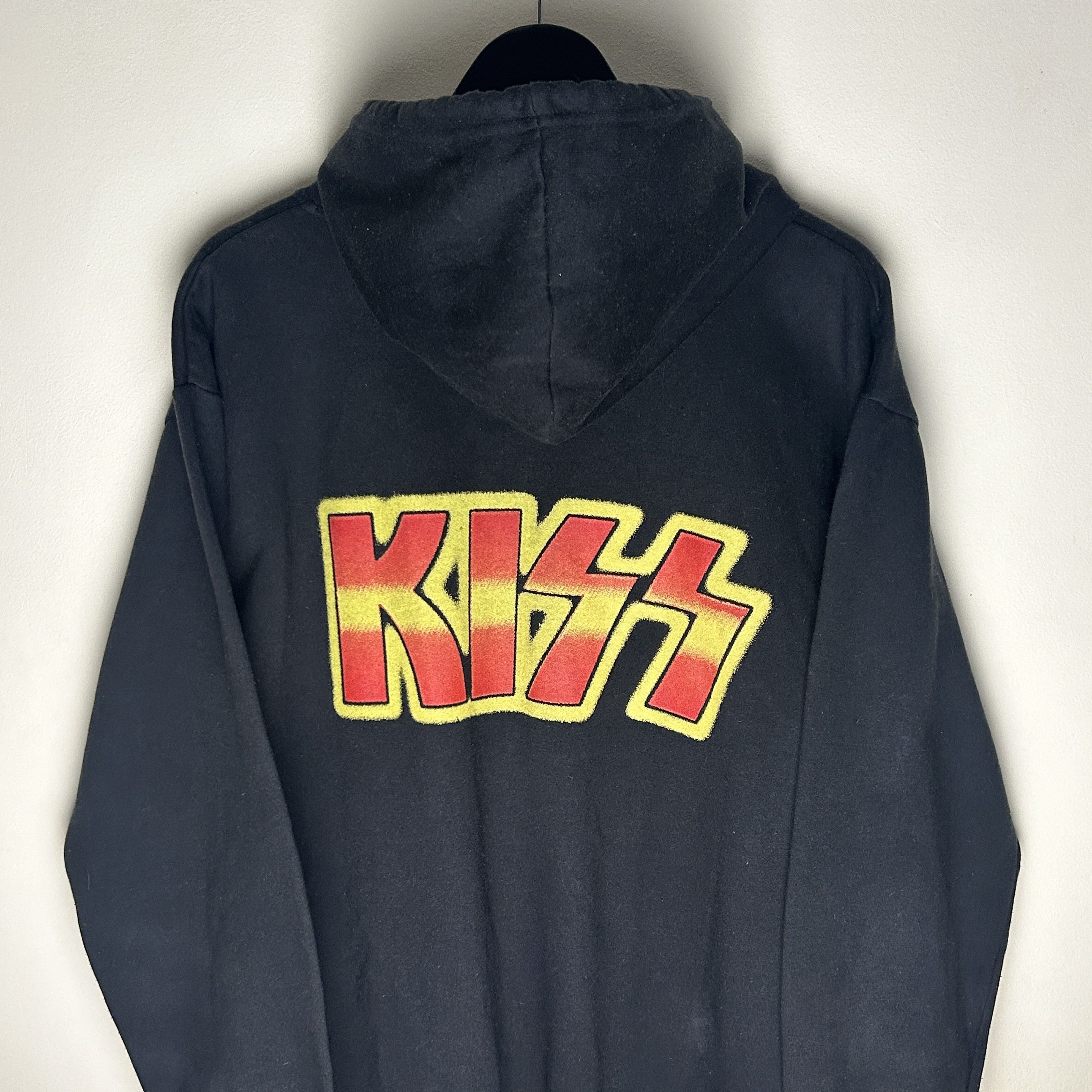 Band Tees Vintage Kiss 90's Band Hoodie Size US XL / EU 56 / 4 - 4 Thumbnail