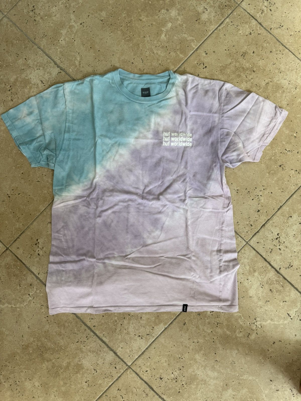 Huf Huf Tie Dye T-Shirt Size US L / EU 52-54 / 3 - 3 Thumbnail