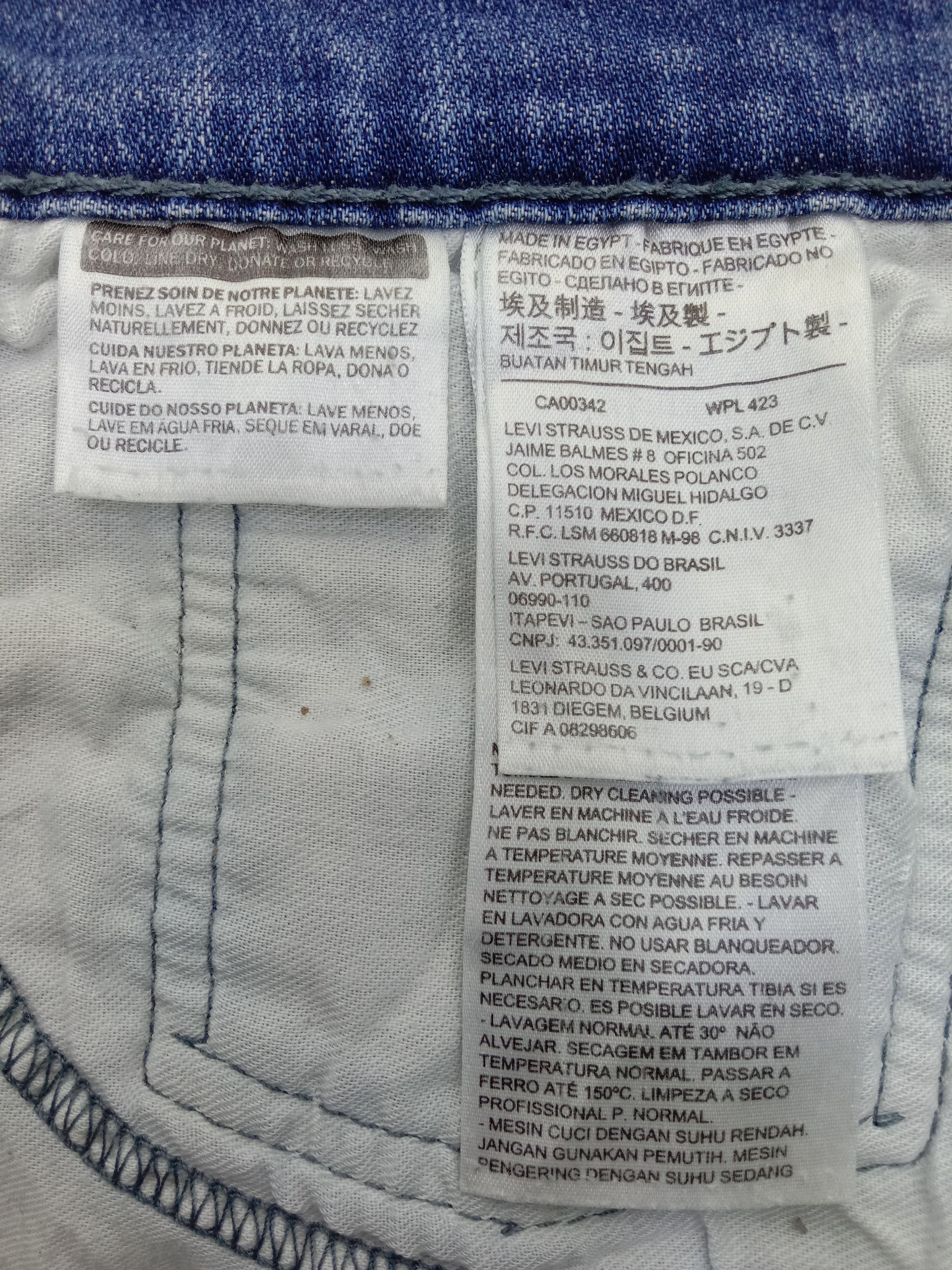 Levi's Vintage Levi's 514 Jeans Blue Wash Straight Fit Denim Size US 34 / EU 50 - 12 Thumbnail