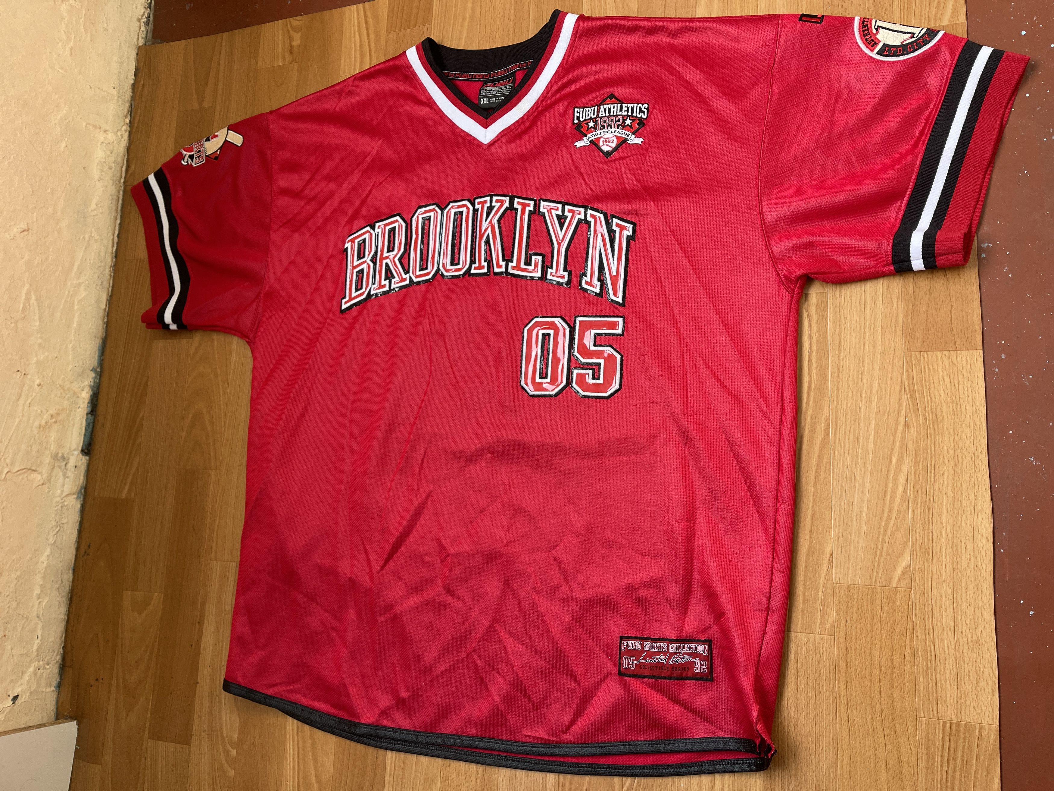 Fubu FUBU jersey Brooklyn City Series vintage New York tshirt XXL Size US XXL / EU 58 / 5 - 4 Thumbnail