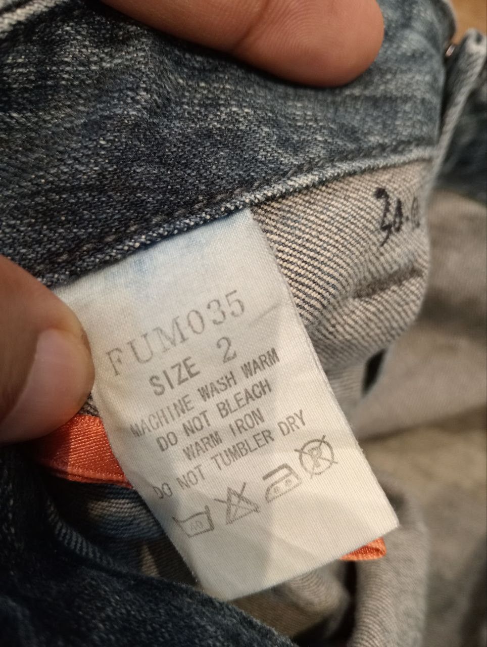 Japanese Brand QUADRO JAPAN STRETCH DENIM JEANS Size US 31 - 6 Thumbnail