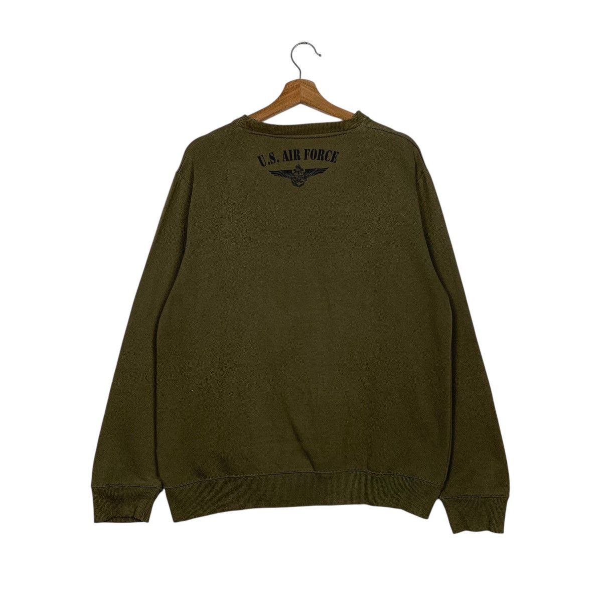 Japanese Brand US Air Force Crewneck Sweatshirt Size US L / EU 52-54 / 3 - 7 Thumbnail