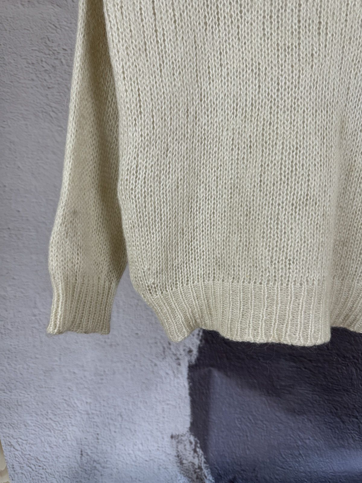 Isabel Marant Isabel Marant Etoile beige super kid mohair oversize sweater Size XS / US 0-2 / IT 36-38 - 6 Thumbnail