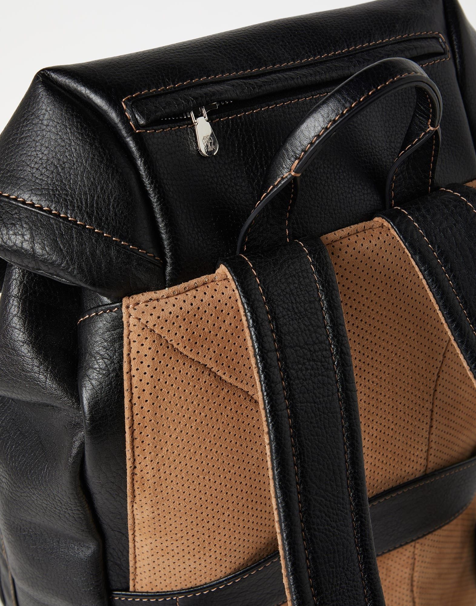 Brunello Cucinelli o1w1db11025 Size: OS/ Backpack in Black Size ONE SIZE - 5 Thumbnail