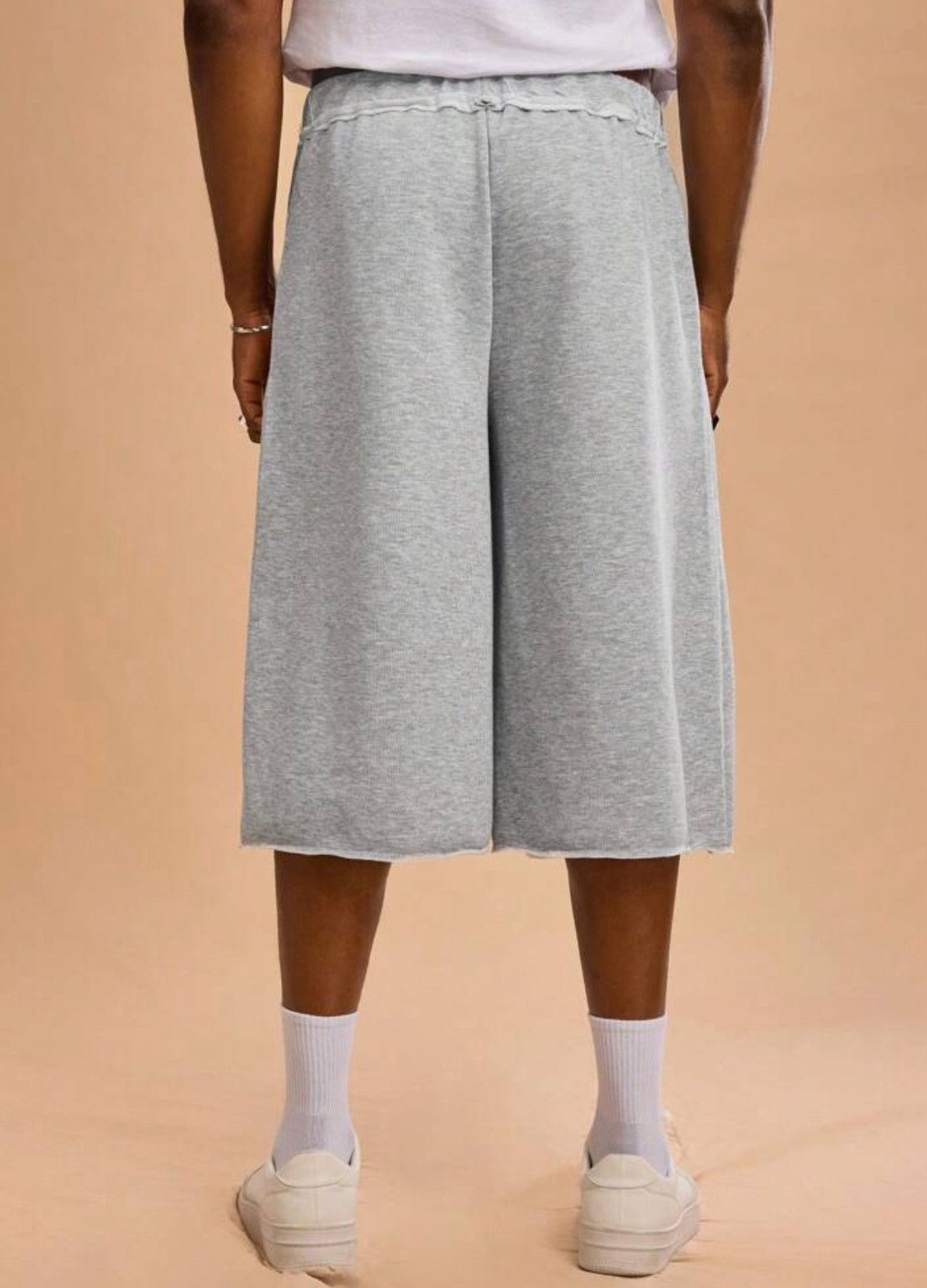Japanese Brand Furuya x Etou Raw Edge Y2K Drip drill prison shorts Size US 37 - 5 Thumbnail