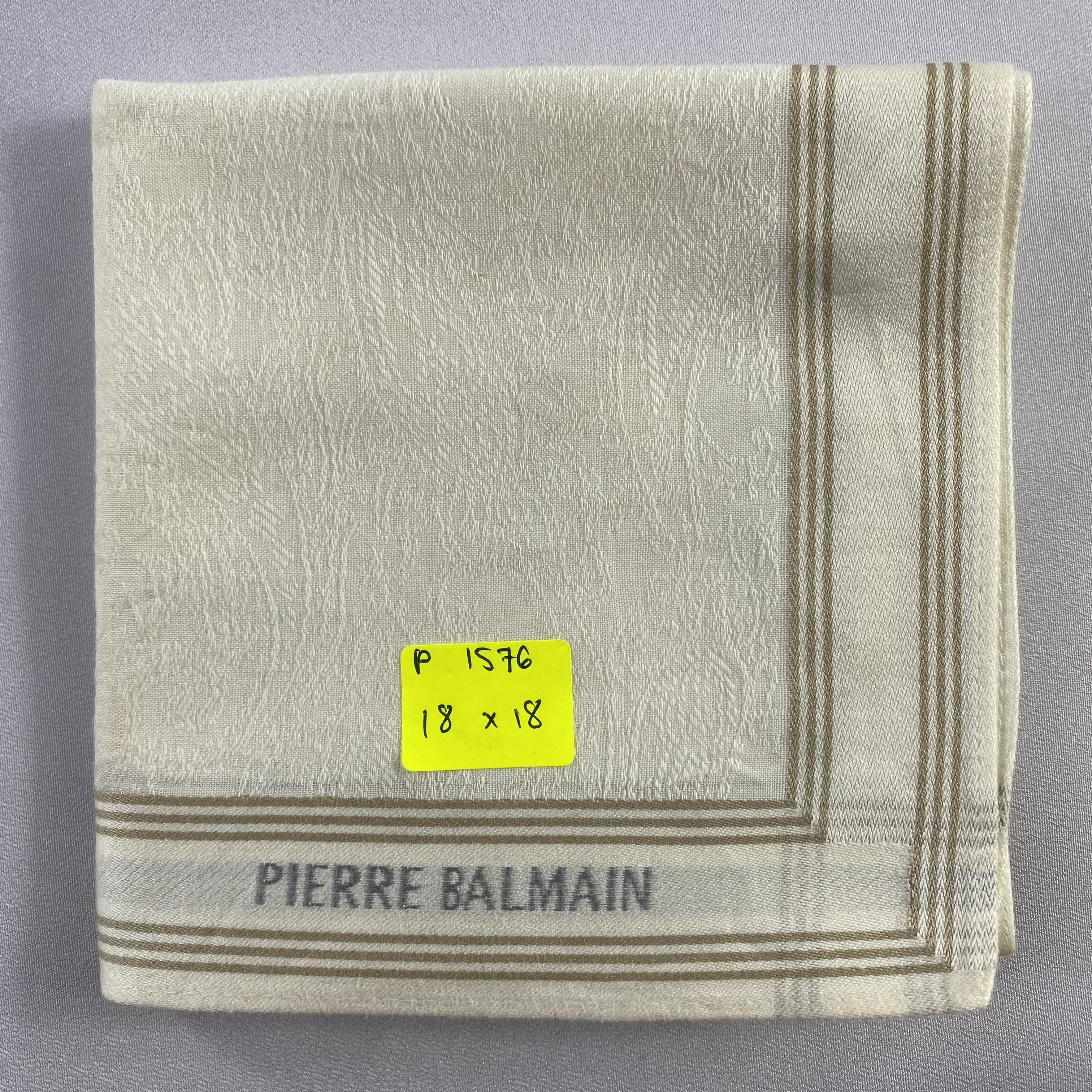 Pierre Balmain × Vintage Pierre Balmain Bandana/ Handkerchief / Neckerchief-P1576 Size ONE SIZE - 6 Thumbnail