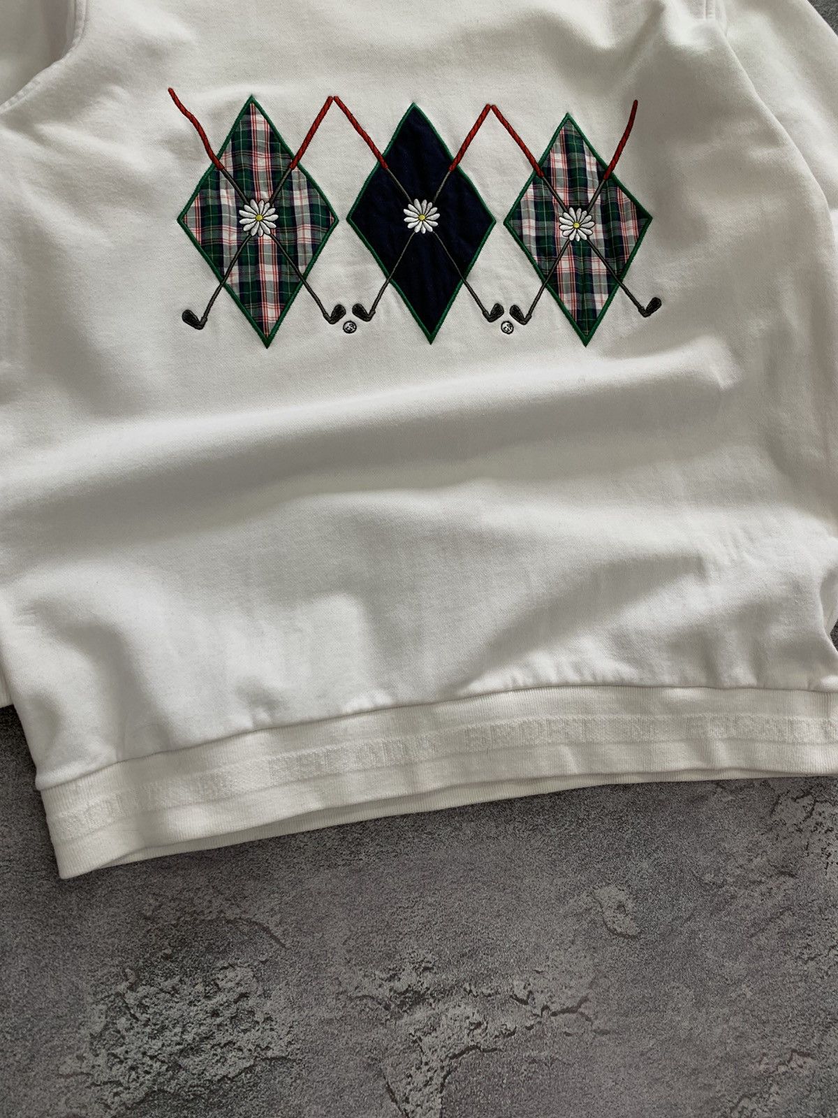 Escada Sport × Vintage VTG Escada Sport Golf White Sweatshirt Men’s Size XL Size US XL / EU 56 / 4 - 3 Thumbnail