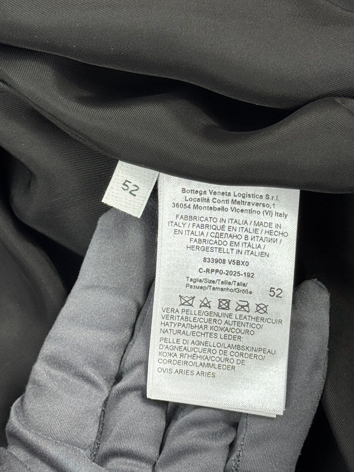 Bottega Veneta SOFT LEATHER JACKET WITH SHERLING REMOVABLE COLLAR Size US XL / EU 56 / 4 - 13 Thumbnail