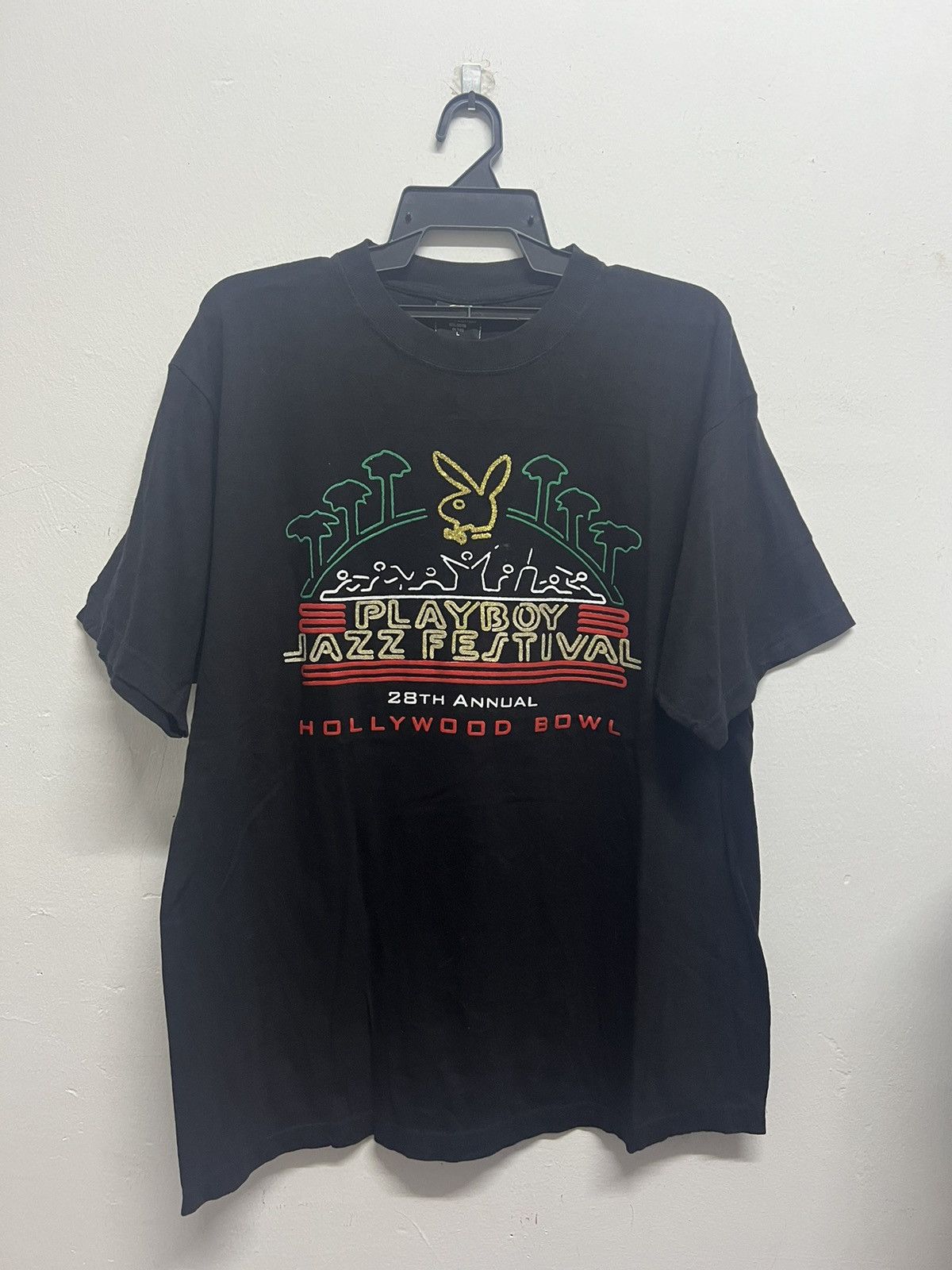 Band Tees × Vintage Vintage 90’s Jazz Playboy Festival Tee Size US XL / EU 56 / 4 - 1 Thumbnail