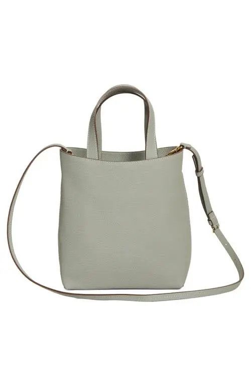 Marni o1w1db11125 Size :OS/Trunkaroo Leather Shopper in Light grey Size ONE SIZE - 2 Thumbnail