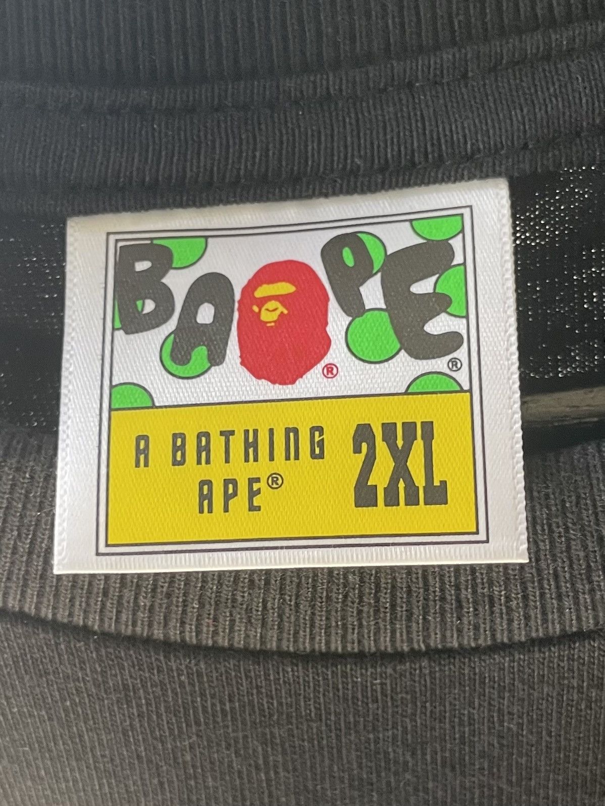 Bape Bathing Ape Neon Camo 8bit BAPE Logo Tee Size US XXL / EU 58 / 5 - 3 Thumbnail