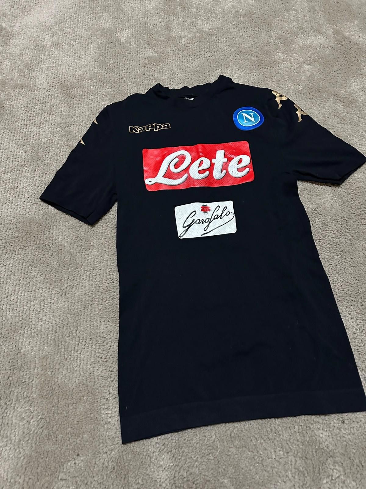 Kappa PLAYER ISSUE SSC NAPOLI 2016/17 SOCCER FOOTBALL SHIRT JERSEY Size US XL / EU 56 / 4 - 2 Thumbnail