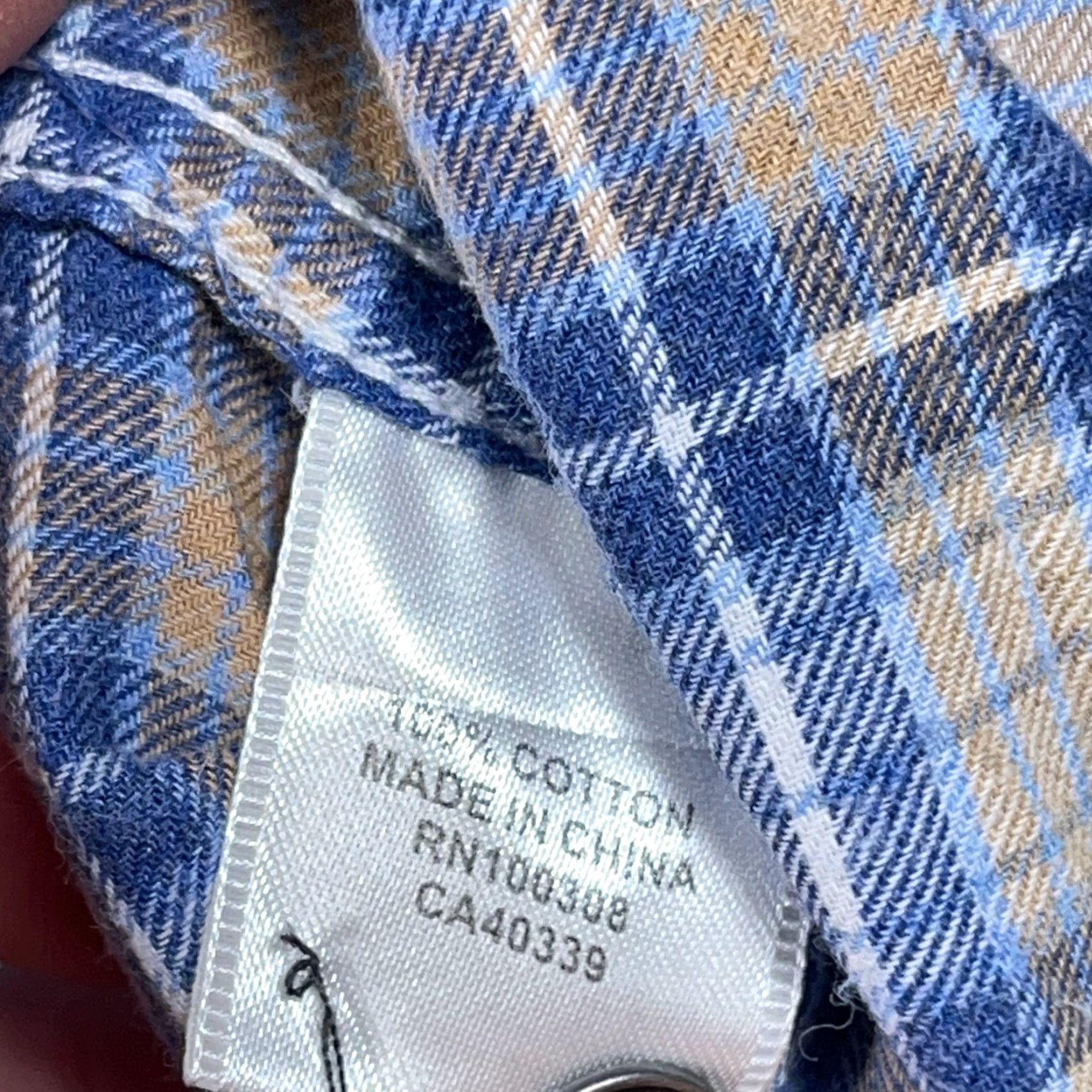 Peter Millar Peter Millar Shirt Men Large Blue Plaid Button-Up Lightweight Cotton Lyocell Nylon Spandex Casual Classic Size US L / EU 52-54 / 3 - 5 Thumbnail