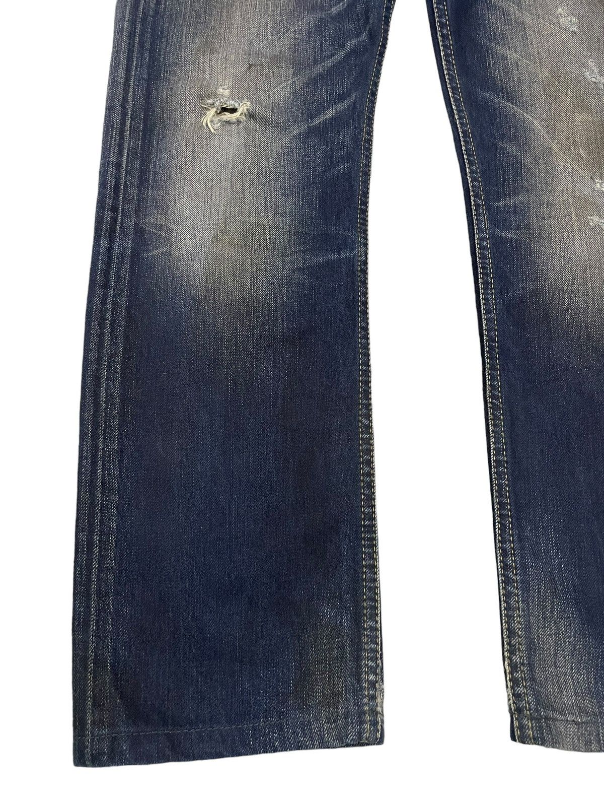 Diesel Vintage Diesel Denim Edit Blue Wash Distressed Style Jeans Size US 30 / EU 46 - 6 Thumbnail
