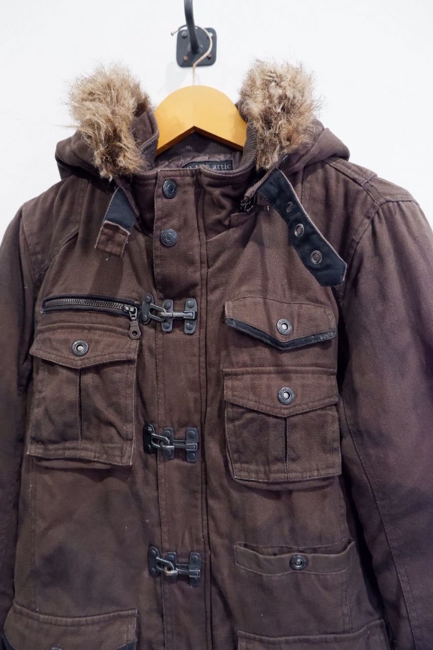 In The Attic Fur Hoodie Parka - In The Attic Size US M / EU 48-50 / 2 - 4 Thumbnail
