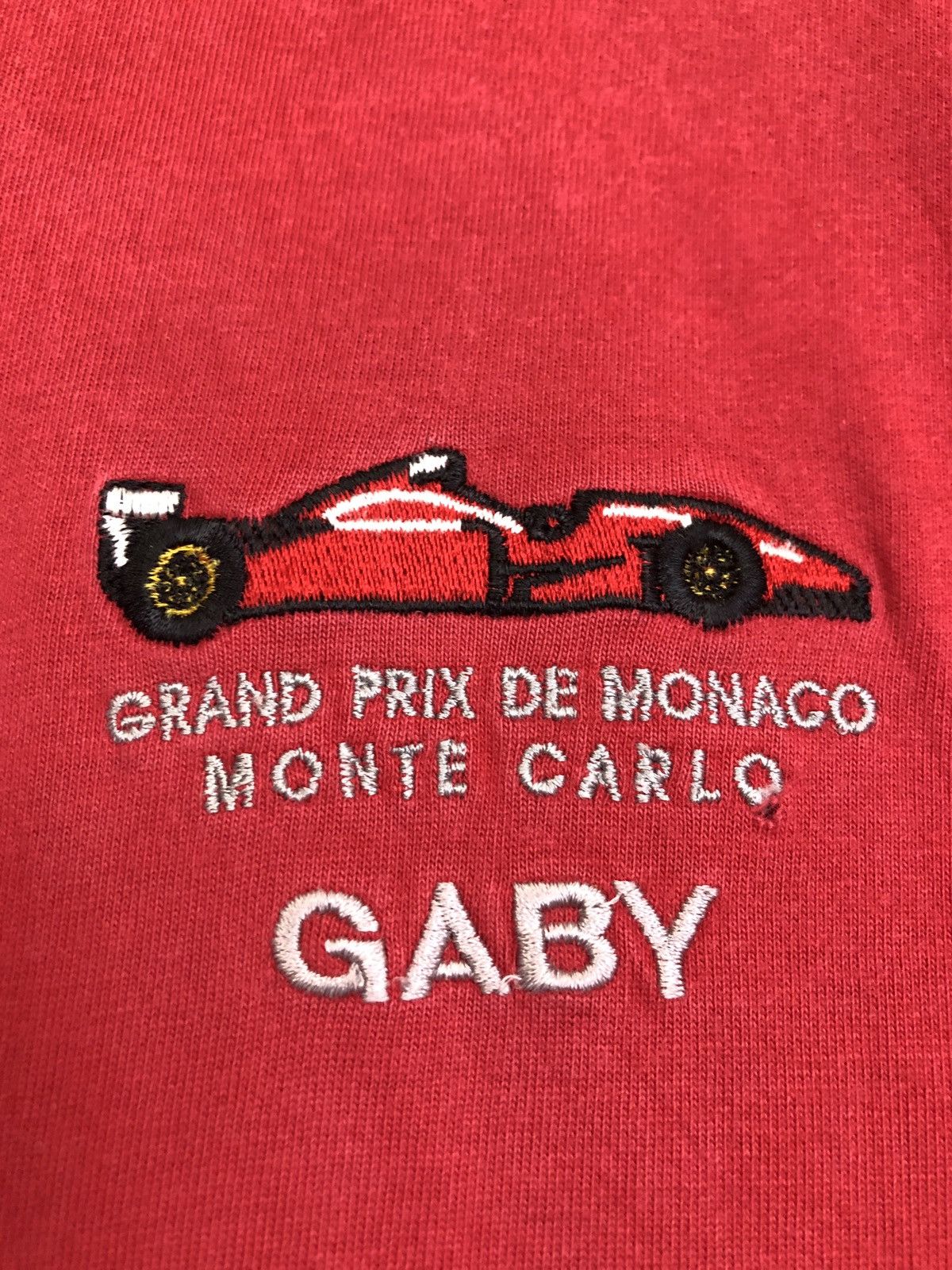 Vintage Vintage Grand Prix De Monaco T-Shirt Size US XL / EU 56 / 4 - 2 Thumbnail
