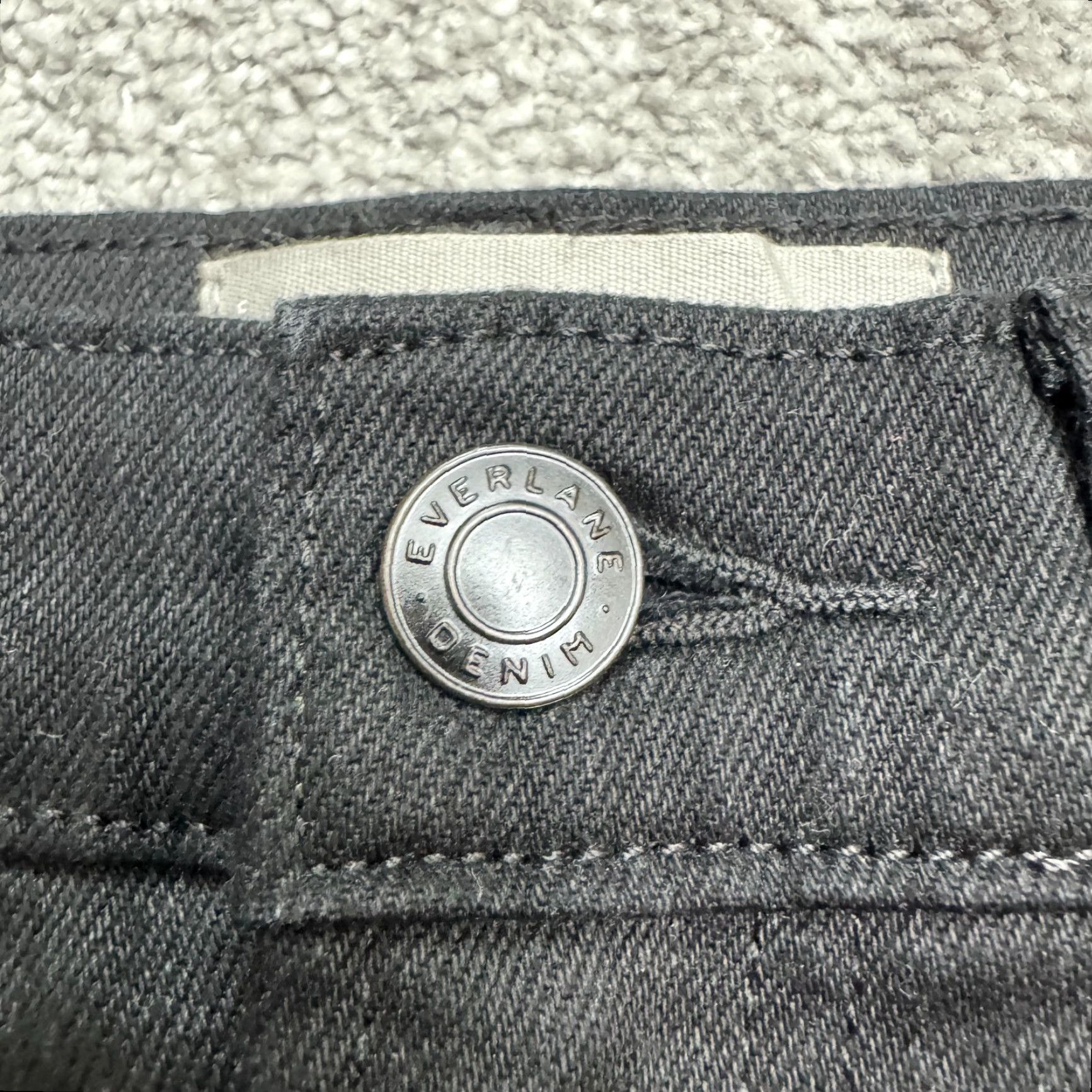 Everlane Everlane Jeans Womens 26 High Rise Skinny Denim Black Stretch Pockets 5-Pocket Regular Size 26" / US 2 / IT 38 - 5 Thumbnail