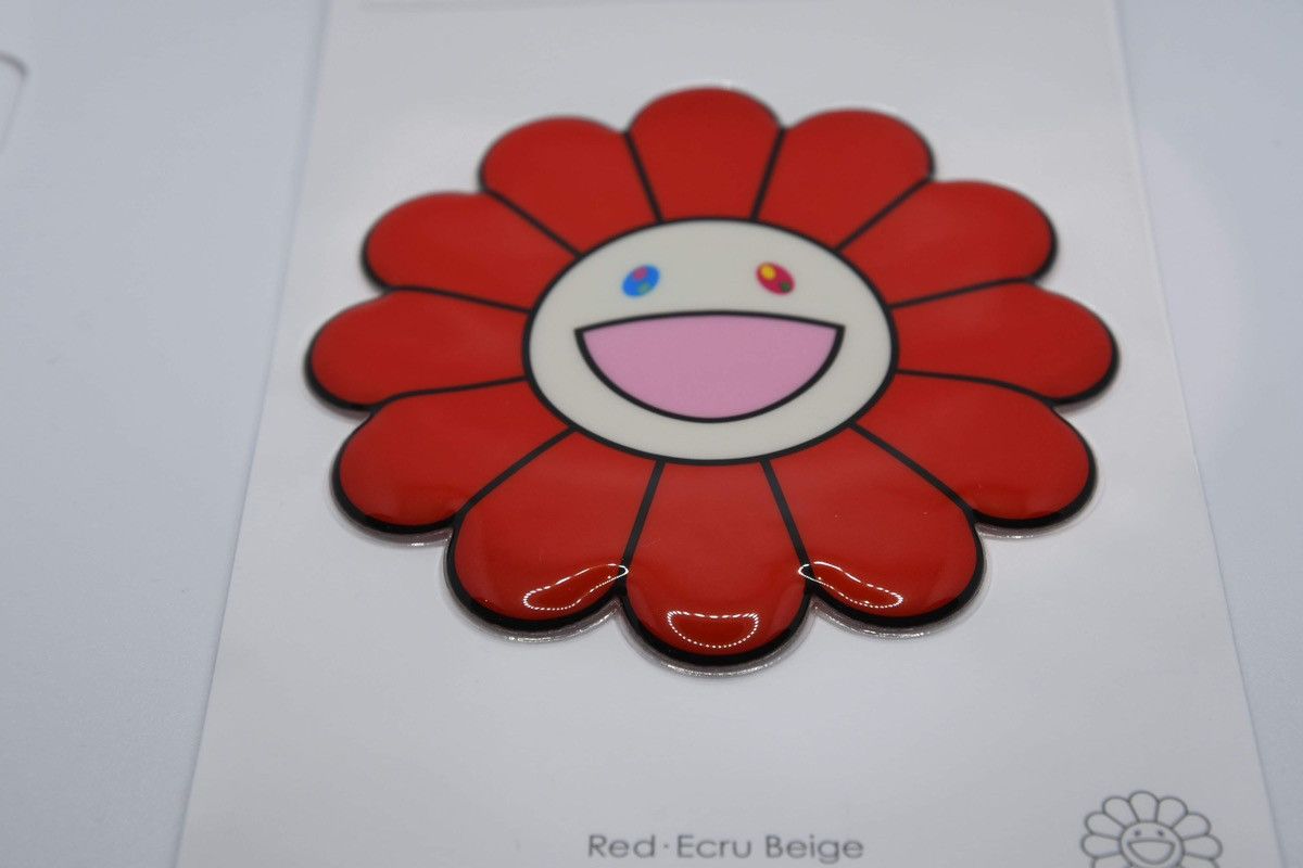 Takashi Murakami Takashi Murakami Bubblingly Sticker Red Ecru Beige Size ONE SIZE - 2 Thumbnail