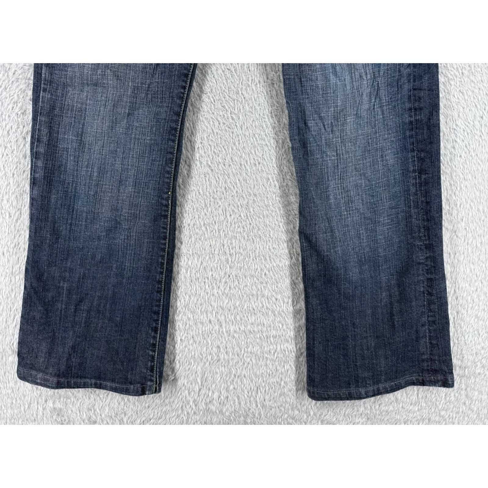 Vintage VINTAGE KUT from the KLOTH Women's Jeans Bootcut Low Rise Stretch Denim Size 28 Blue Size 28" / US 6 / IT 42 - 2 Thumbnail