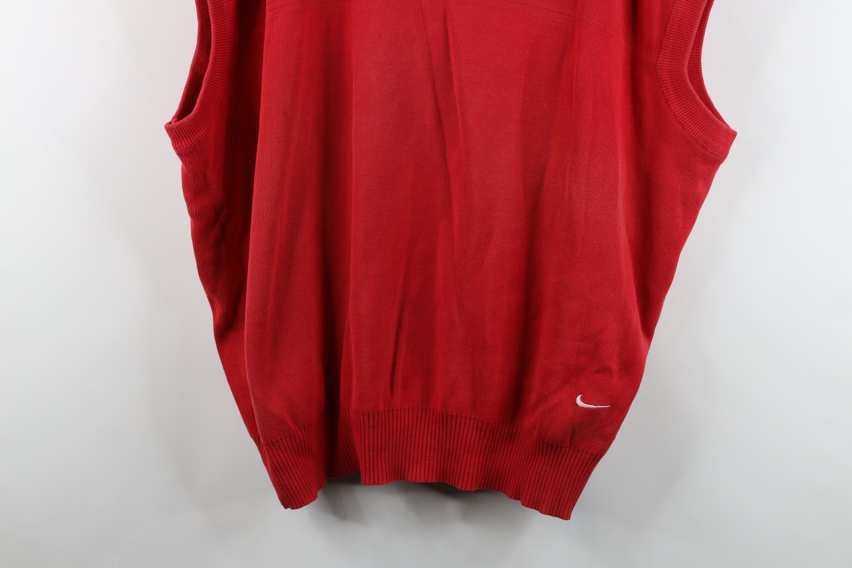 Nike Vintage Nike Mini Swoosh Ohio State University Sweater Vest Size US XXL / EU 58 / 5 - 3 Thumbnail