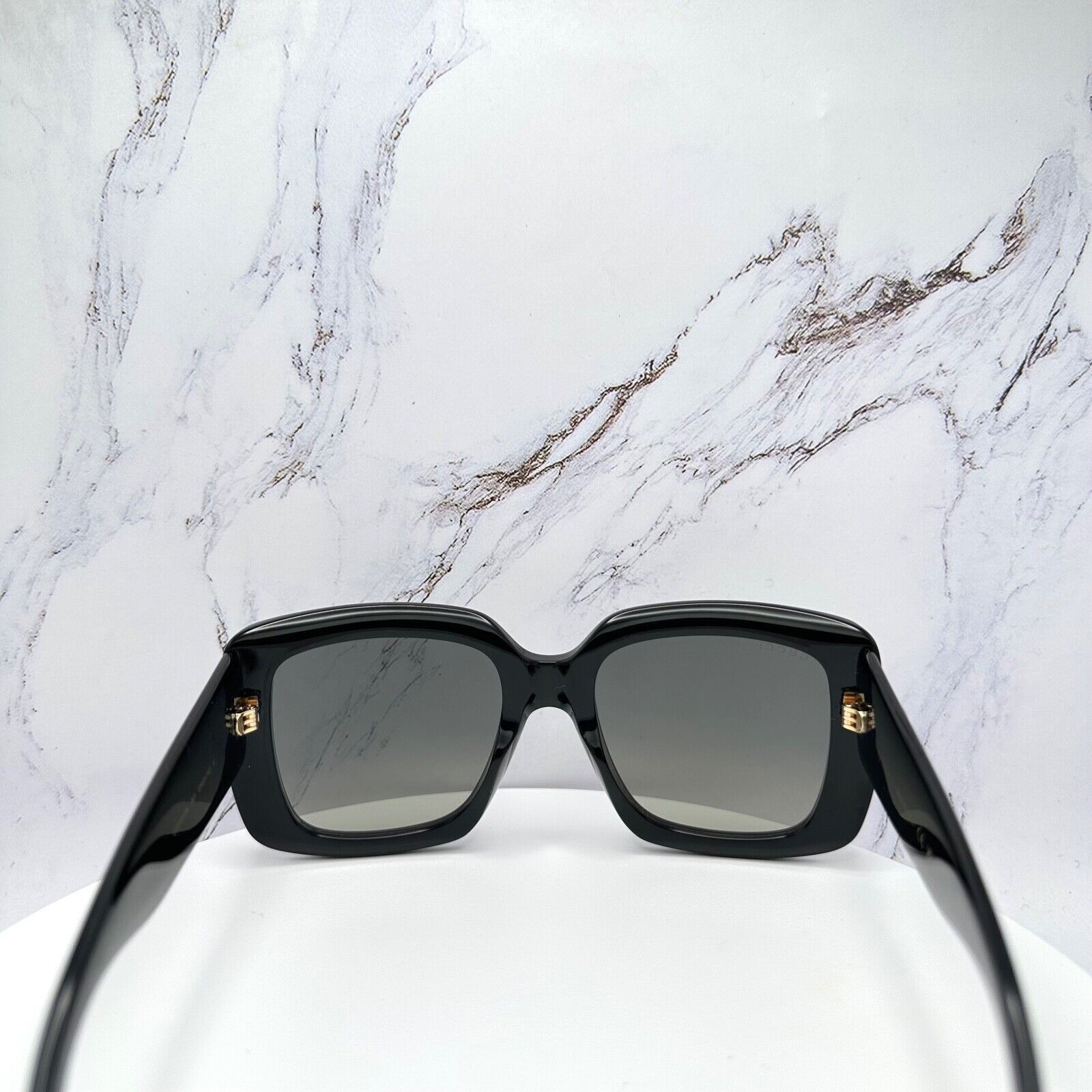 Gucci New Gucci Sunglasses New Black Gold GG Metal Logo Authentic Size ONE SIZE - 20 Thumbnail