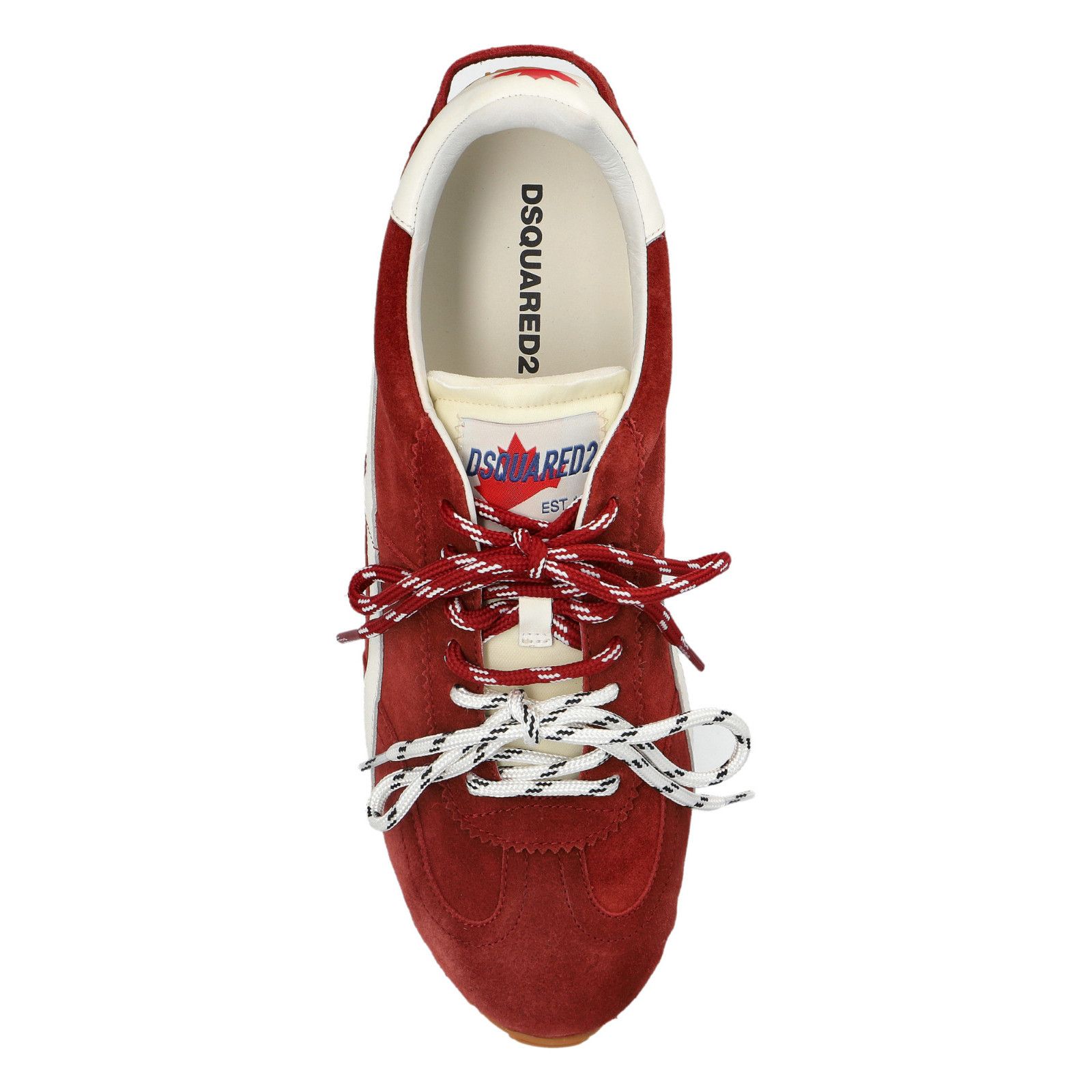 Dsquared2 DSQUARED2 DC-642 Red Sneakers New And Authentic (Men's size: Size US 10.5 / EU 43-44 - 4 Thumbnail