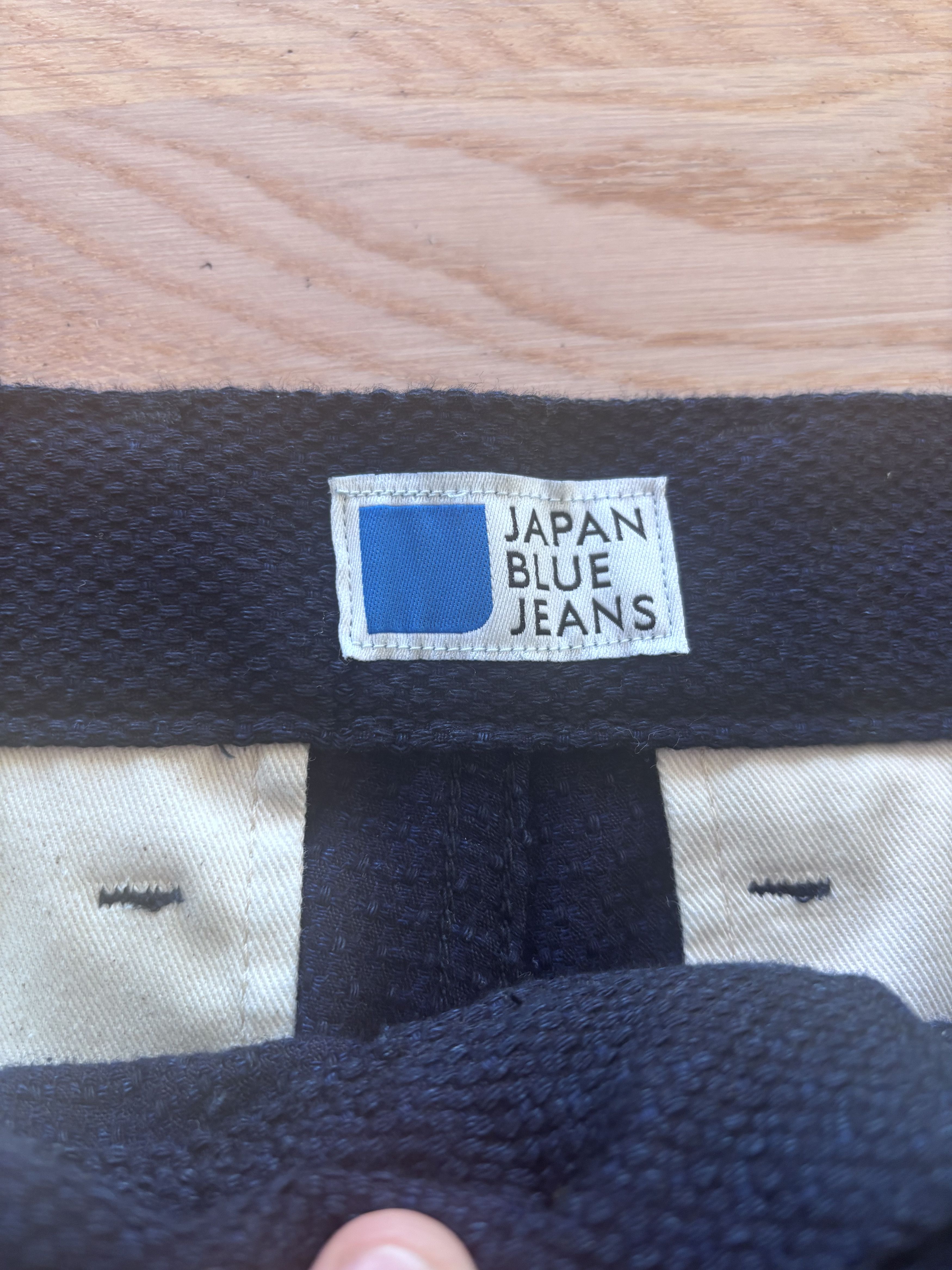 Japan Blue BNWOT - Navy Blue 7oz Sashiko Shorts – Size L – Brand New Size US 34 / EU 50 - 3 Thumbnail