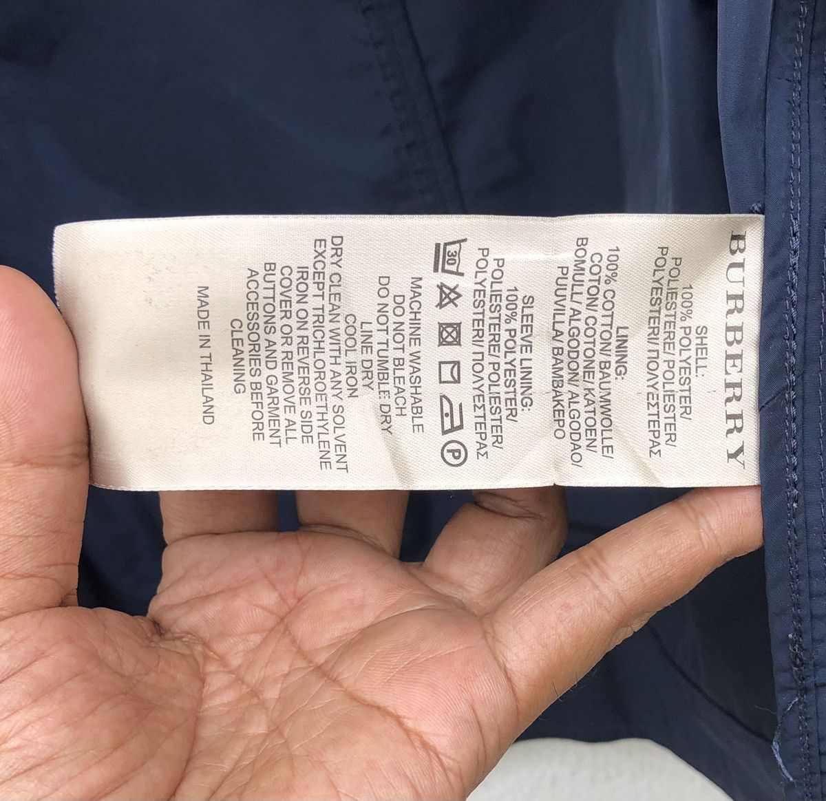 Burberry Burberry Brit Midweight Utility Nylon Jacket Size US L / EU 52-54 / 3 - 23 Thumbnail