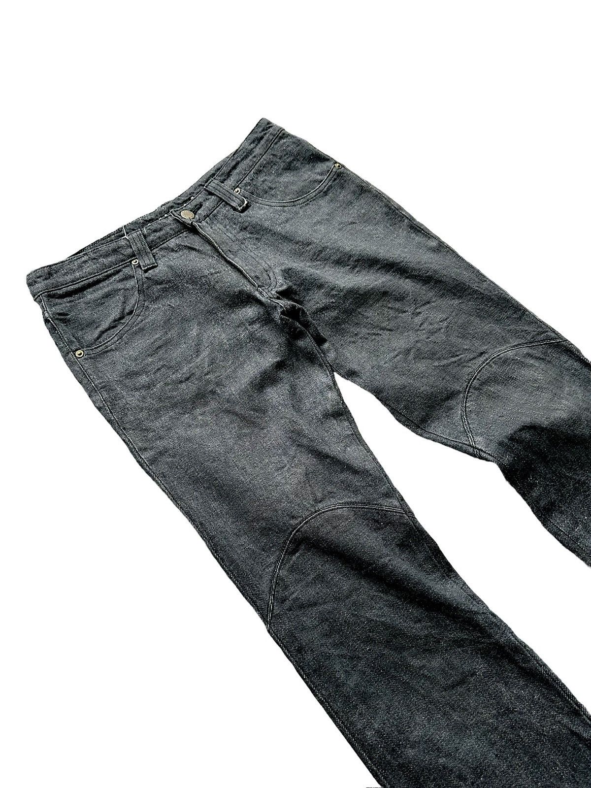 RIPVANWINKLE Size 30/31 - 00’s Paranoid Japan paneled biker jeans Size US 30 / EU 46 - 3 Thumbnail