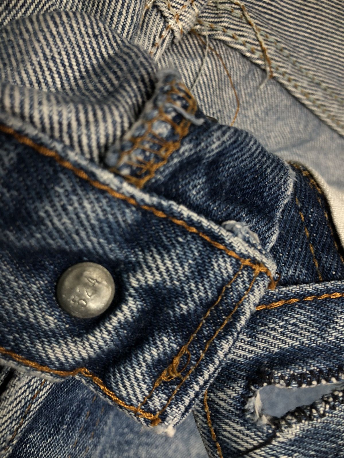 Levi's × Levi's Vintage Clothing Vintage Levi's button stamp 524 Rindem Selvedge Jeans Size US 30 / EU 46 - 22 Thumbnail