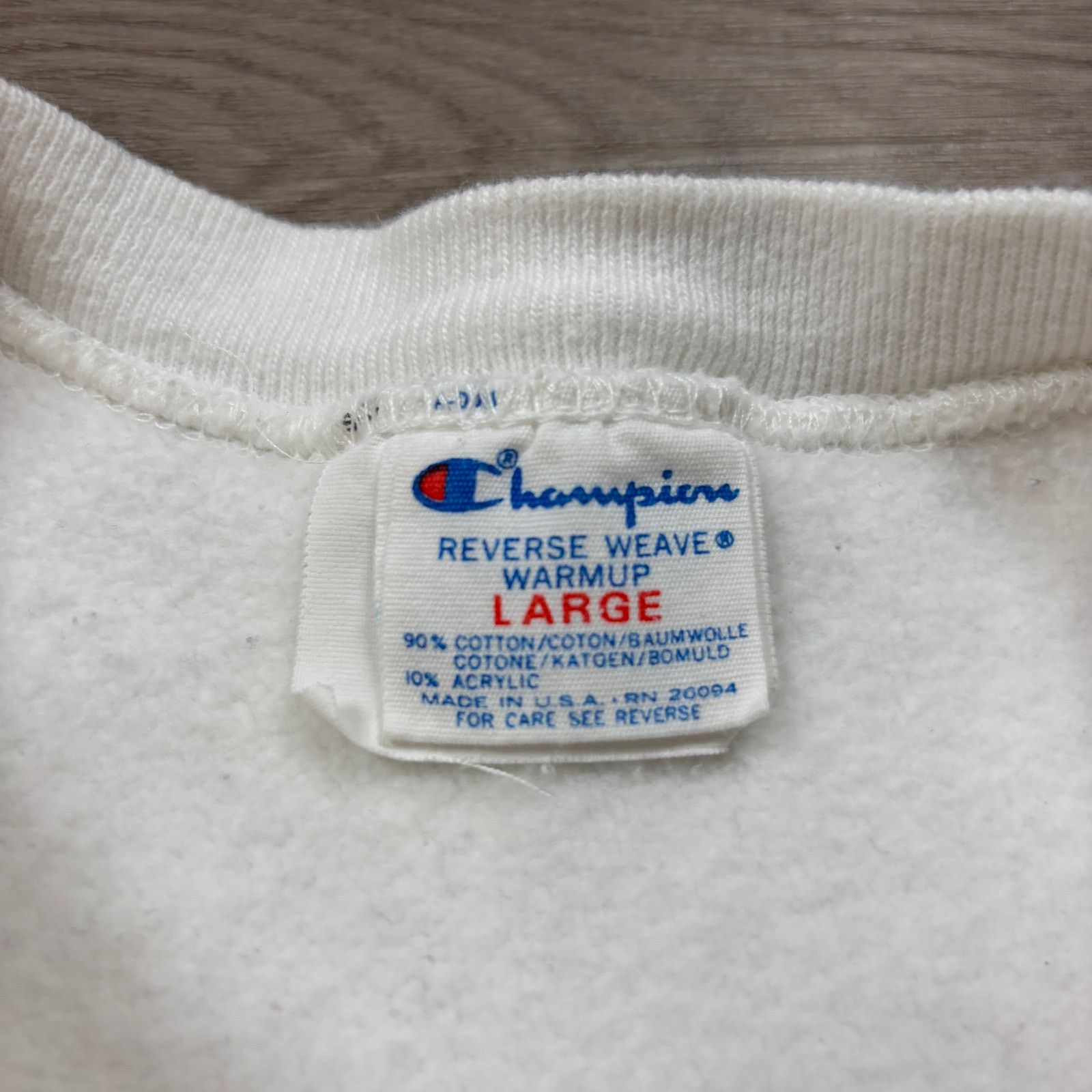 Champion × Vintage VTG 80s Champion Reverse Weave Crewneck Sweatshirt Men's L Size US L / EU 52-54 / 3 - 4 Thumbnail