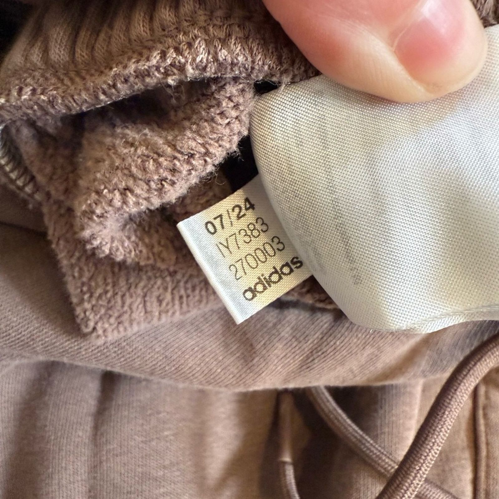 Adidas Adidas Taupe Brown Jogger Cargo Sweatpants Size 34" / US 12 / IT 48 - 6 Thumbnail