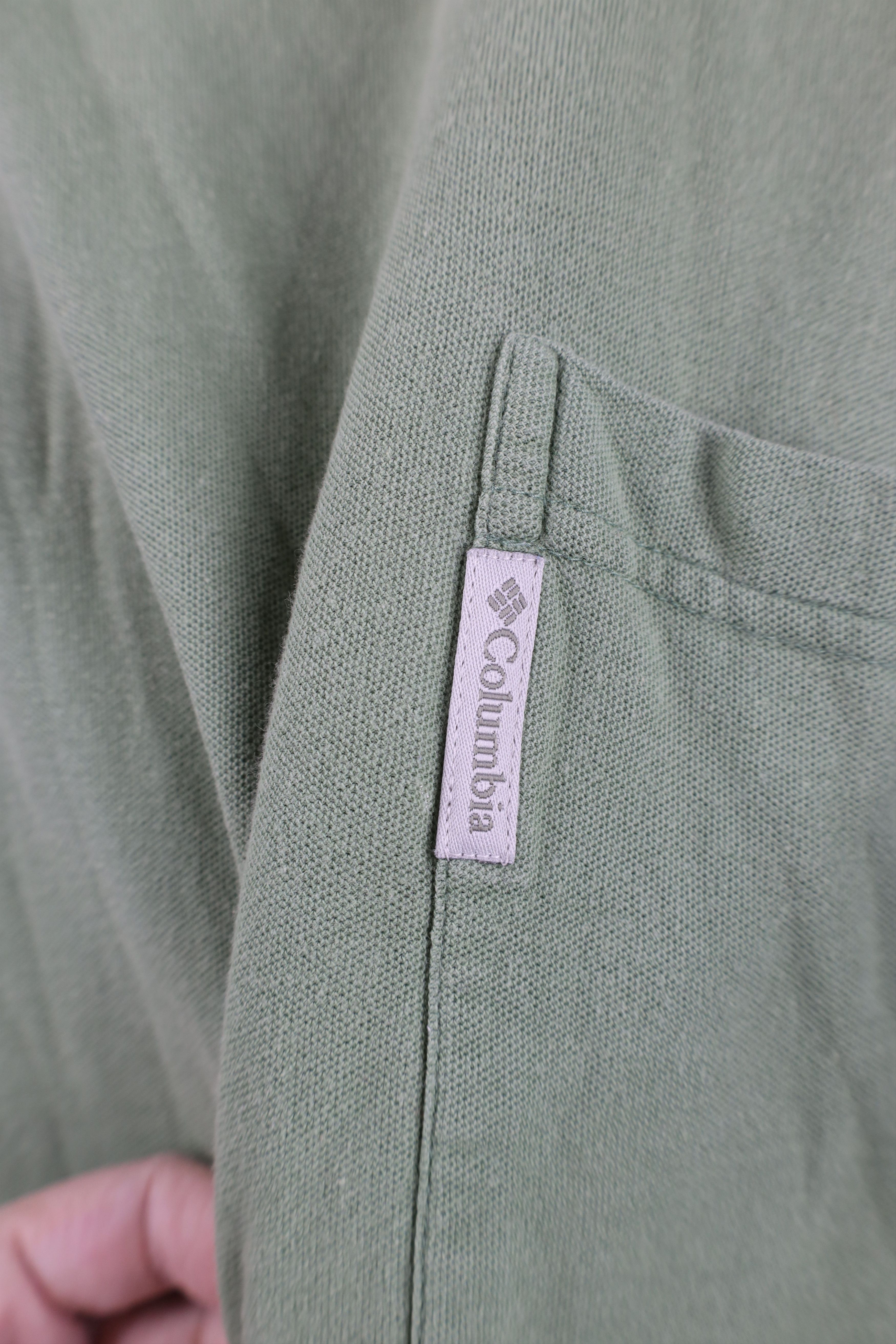 Columbia Vintage Columbia Baggy Fit Thermal Knit Pocket T-Shirt Size US L / EU 52-54 / 3 - 4 Thumbnail
