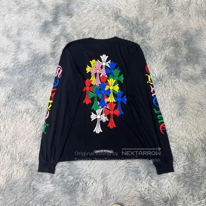 Chrome Hearts CHROME HEARTS Size S Colorful Cross Long-Sleeve Shirt Size US S / EU 44-46 / 1 - 2 Thumbnail