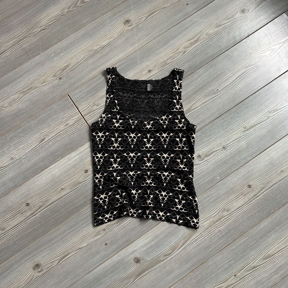 Vivienne Westwood 2004 Vivienne Westwood x Wolford Star Print Tank Top Size S / US 4 / IT 40 - 8 Thumbnail