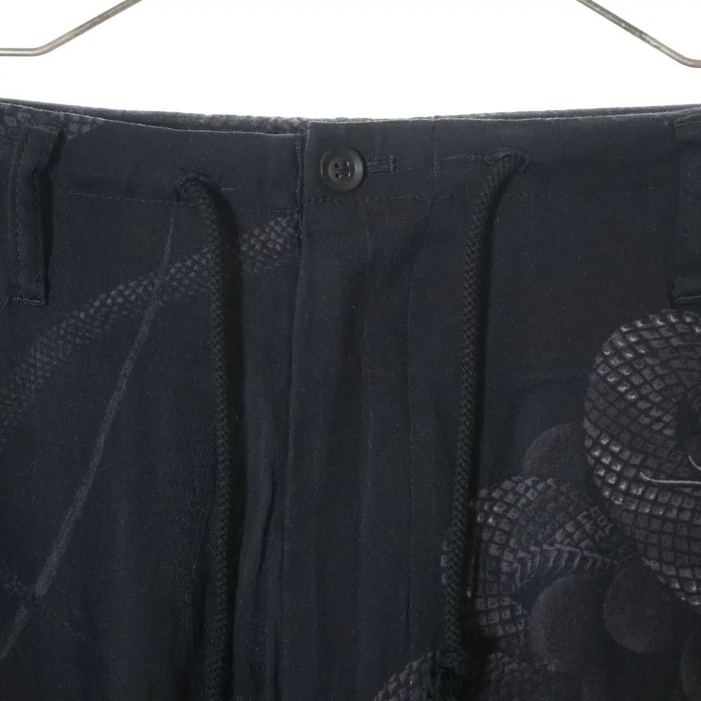 Yohji Yamamoto Yohji Yamamoto // 19AW Printed Rayon Wide Pants Size US 44 / EU 60 - 3 Thumbnail