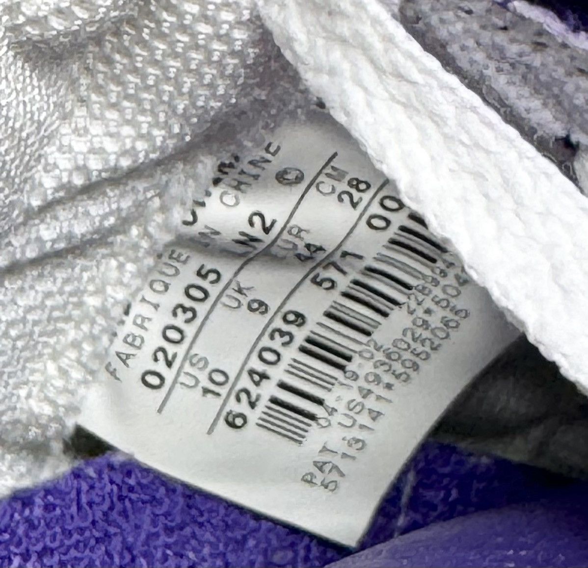Nike × Vintage Vintage 2002 Nike Air Force 1 Mid Greek Lakers size 10 Size US 10 / EU 43 - 15 Thumbnail