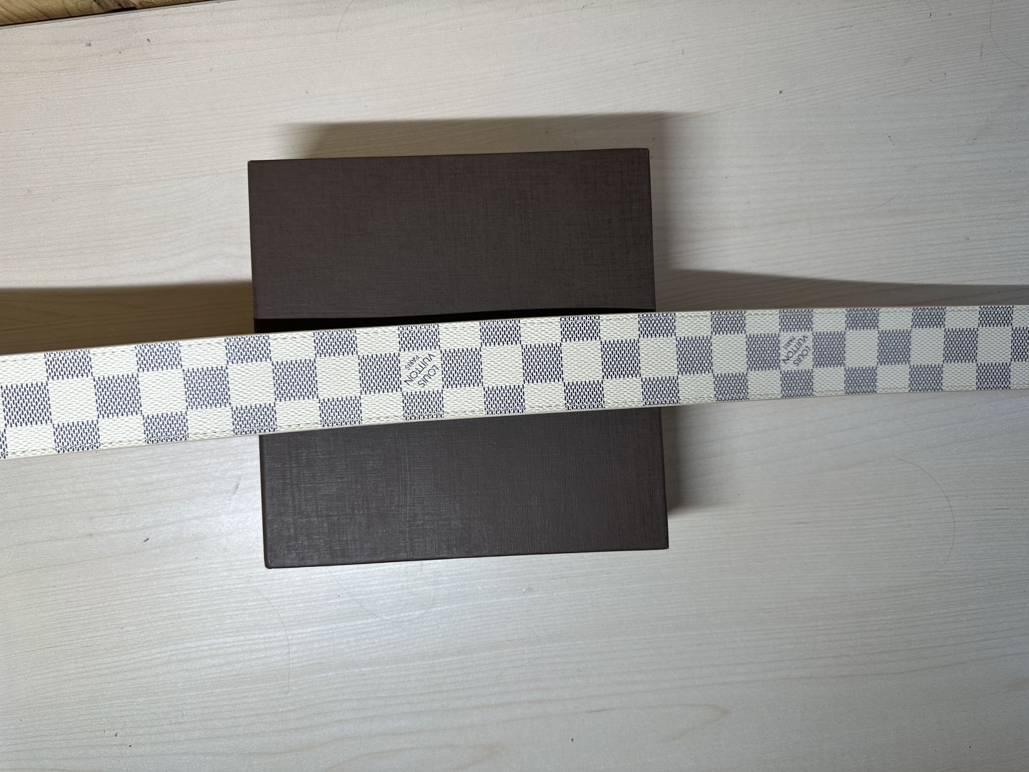 Louis Vuitton Louis Vuitton Belt White Size 28 - 10 Thumbnail