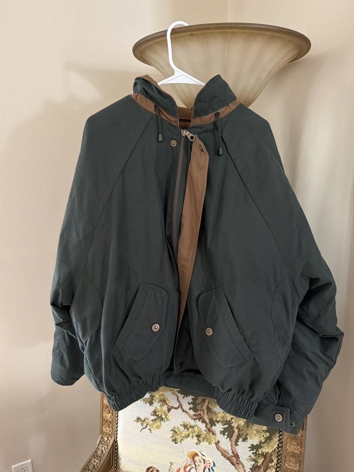 London Fog Towne from London fog green bomber jacket size L Size US L / EU 52-54 / 3 - 1 Thumbnail